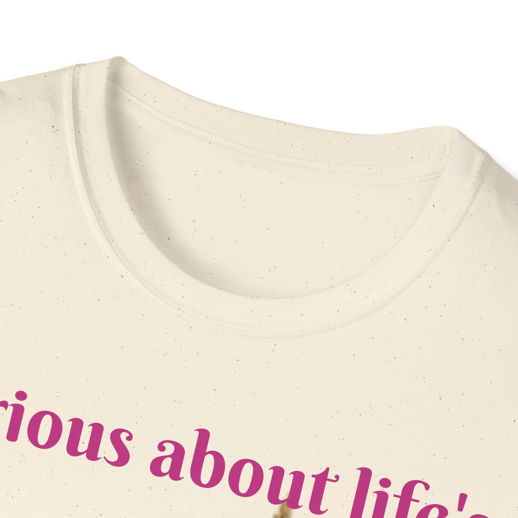 Curious About Life's Magical Mysteries Unicorn Unisex Softstyle T-Shirt