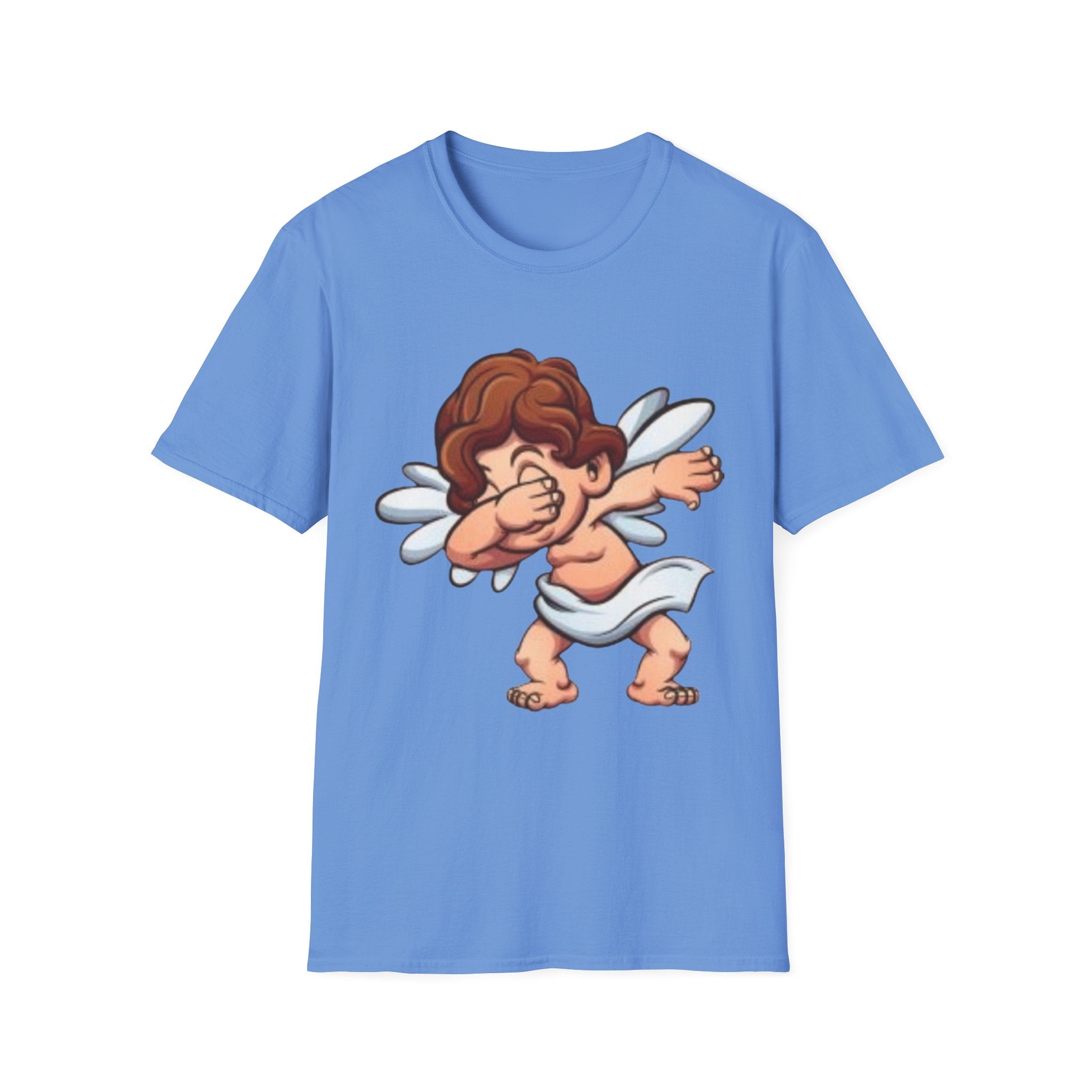 Dabbing Double Sided Angel & Devil Unisex Softstyle T-Shirt