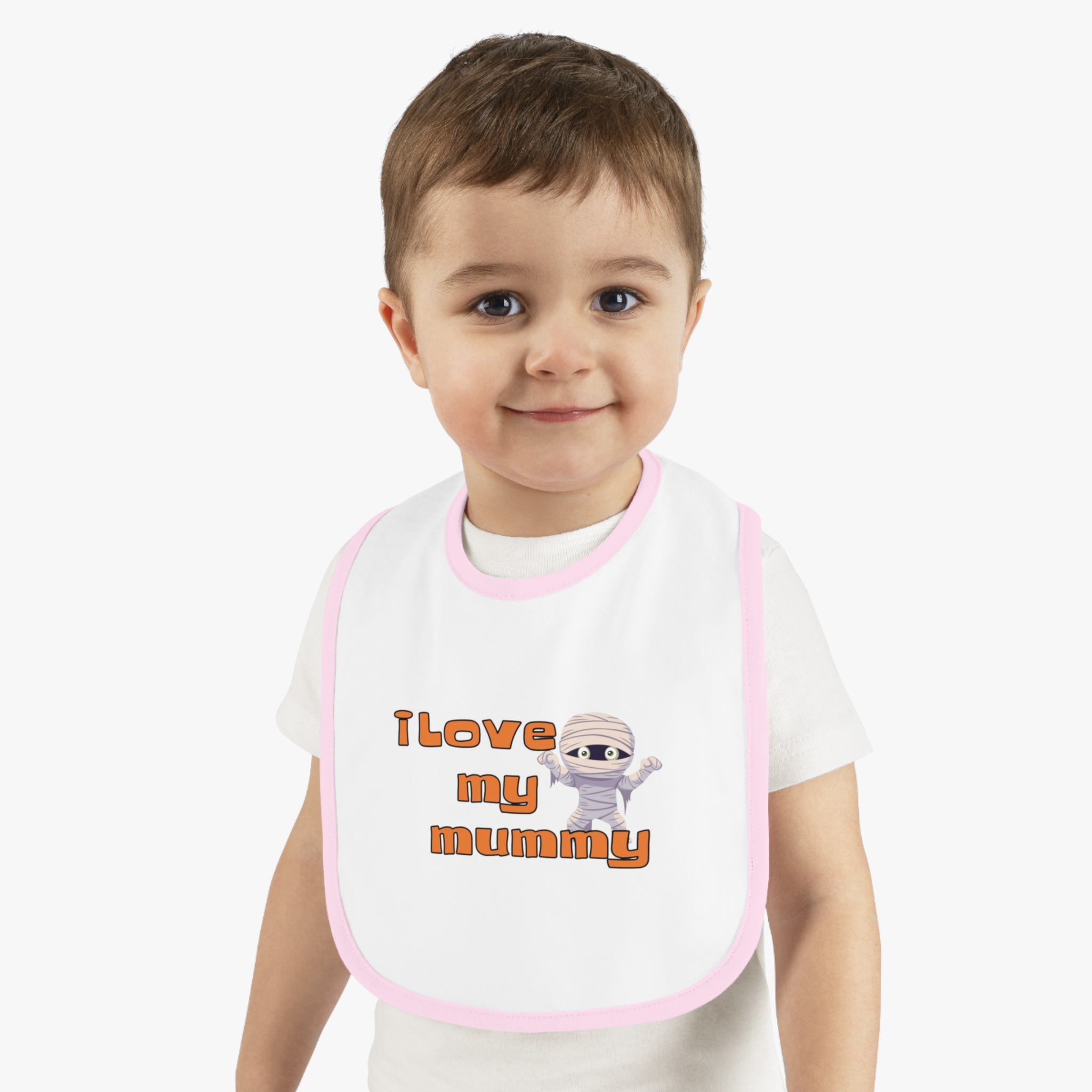I Love My Mummy Baby Bib