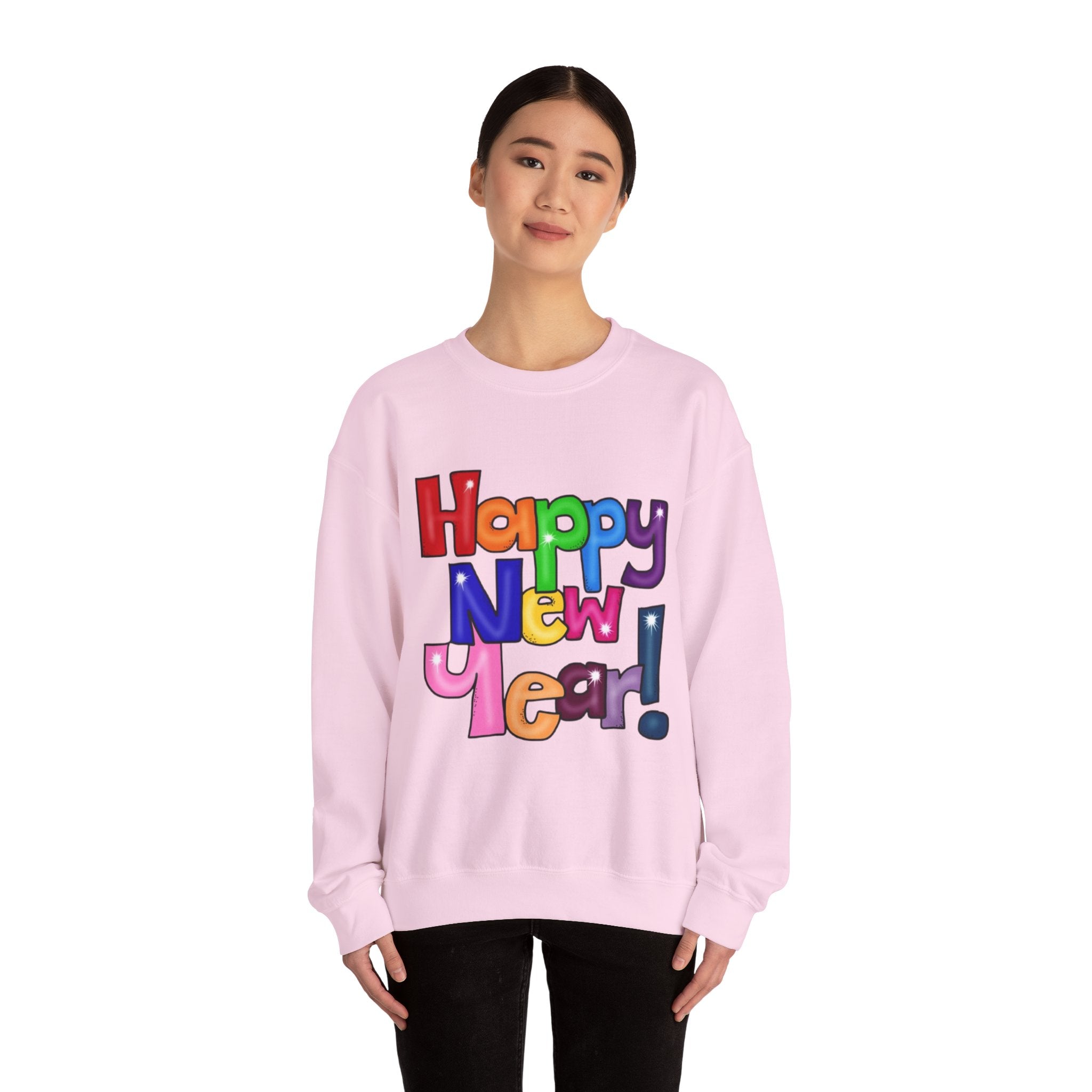 Happy New Year Unisex Heavy Blend™ Crewneck Sweatshirt