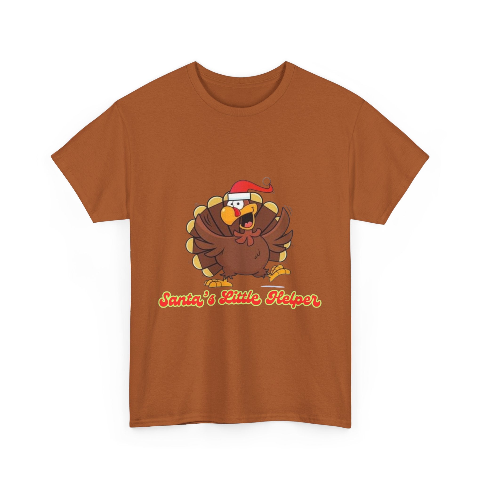 Santa's Little Helper Unisex Heavy Cotton T-Shirt
