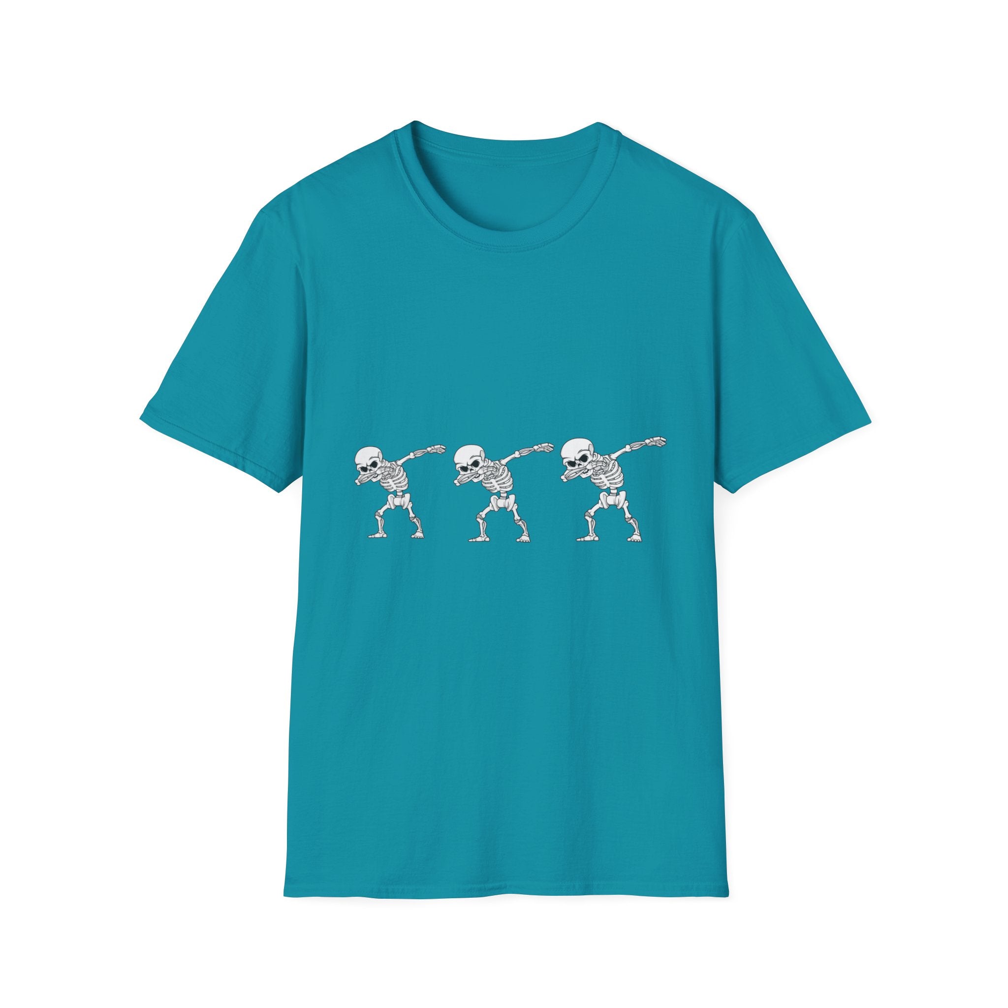 Dabbing Skeleton Dance Unisex Softstyle T-Shirt