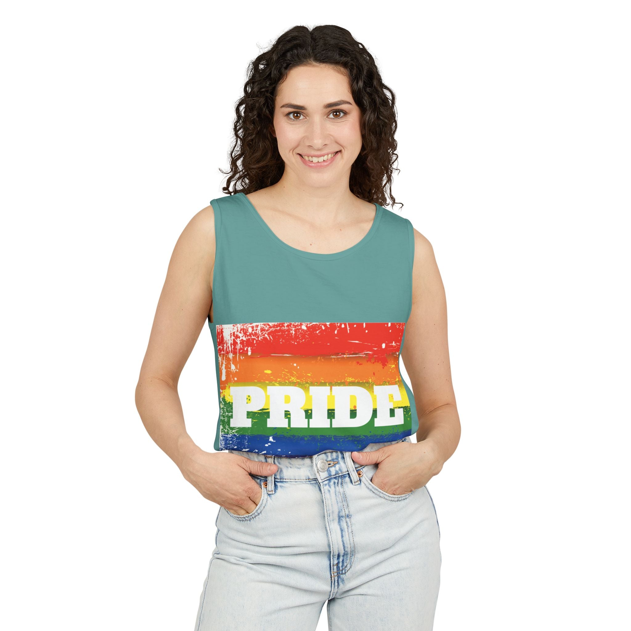 Pride Garment-Dyed Unisex Tank Top