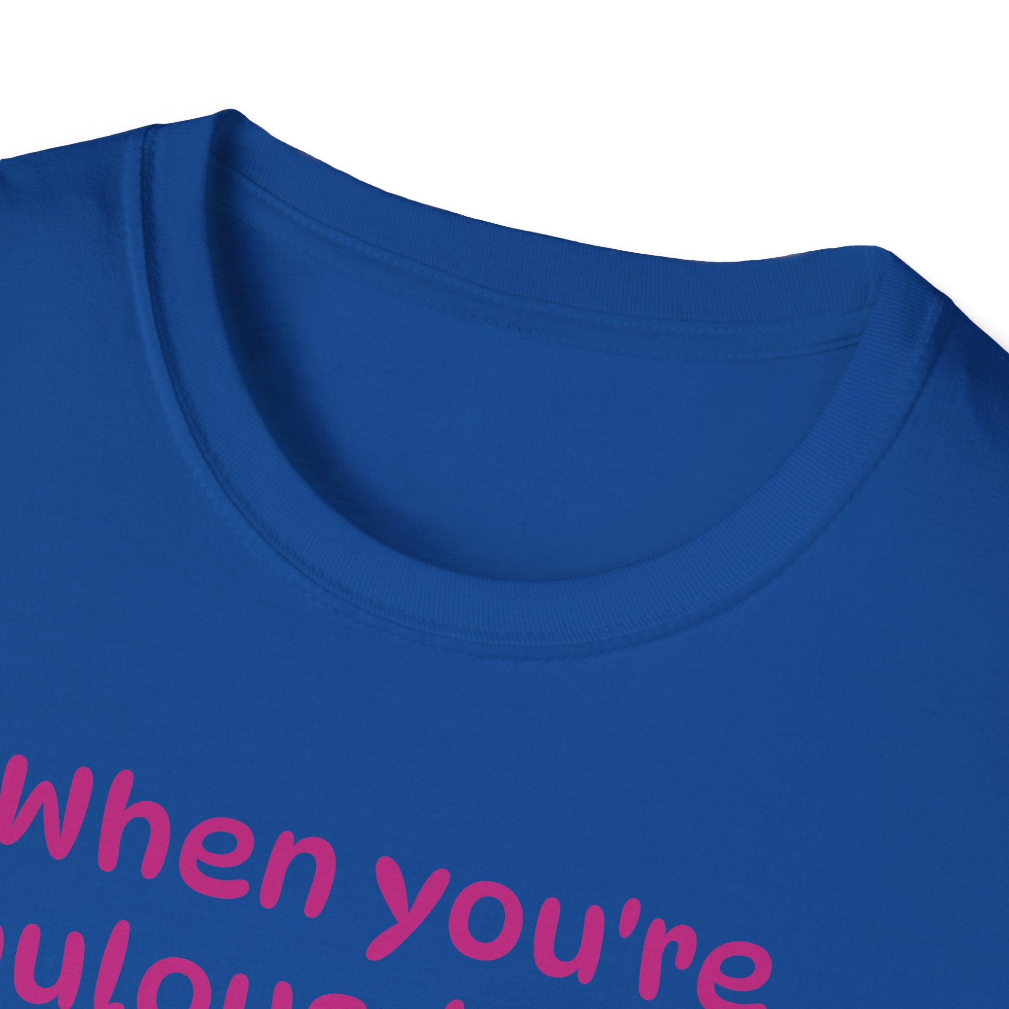 When You're Fabulous, Hungry, And Magical All At Once! Unicorn Unisex Softstyle T-Shirt