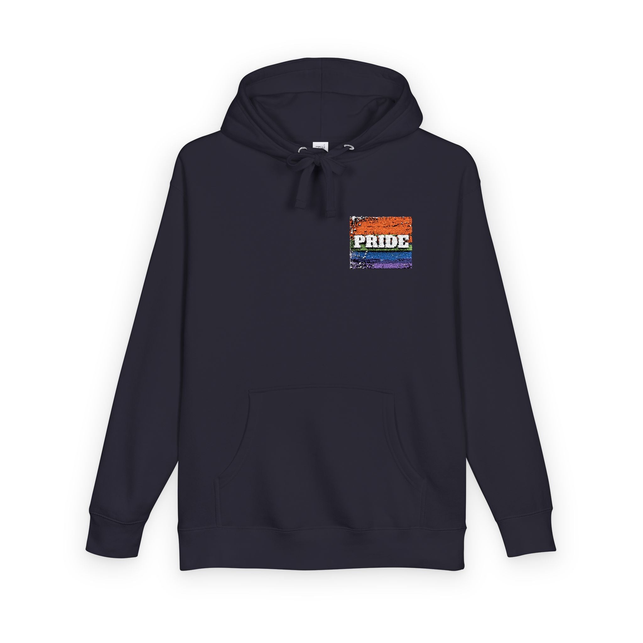 Pride Rainbow Unisex Fleece Hoodie
