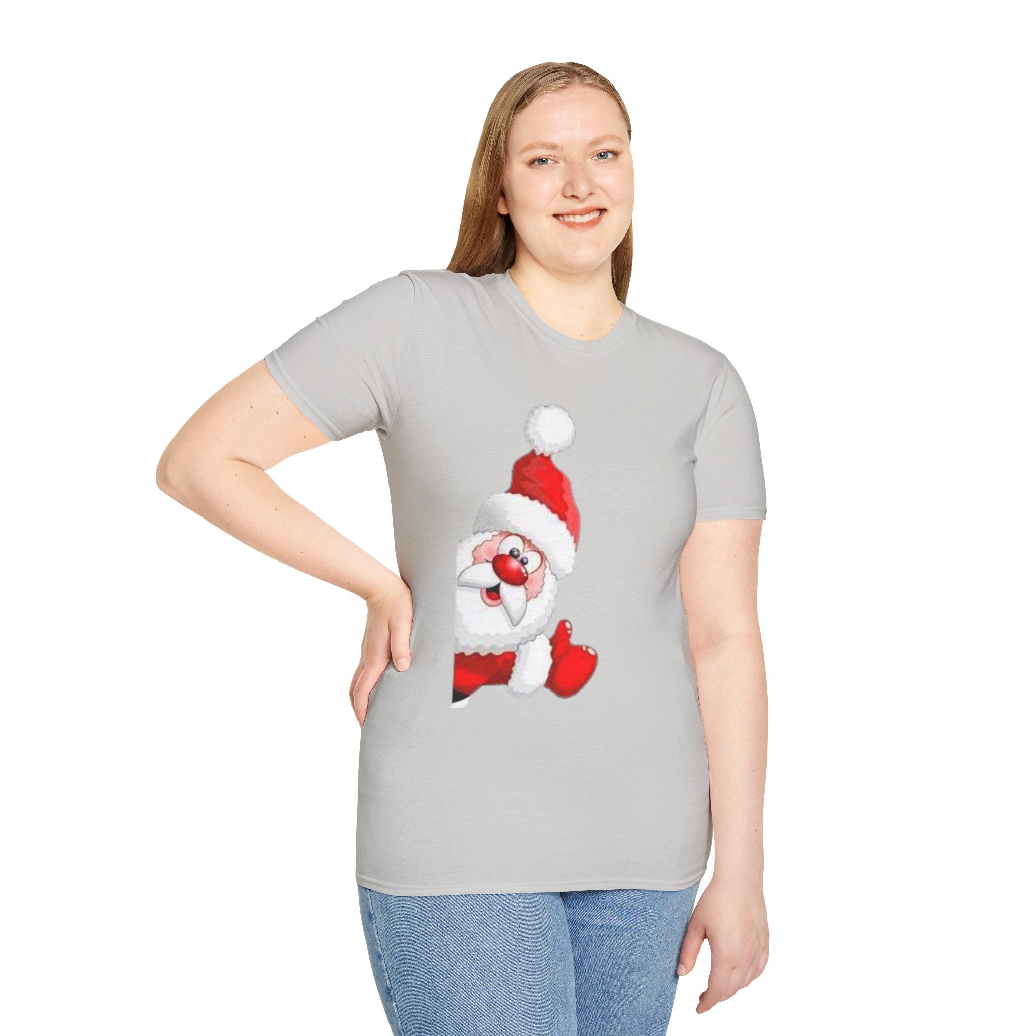 Festive Santa Unisex Softstyle T-Shirt
