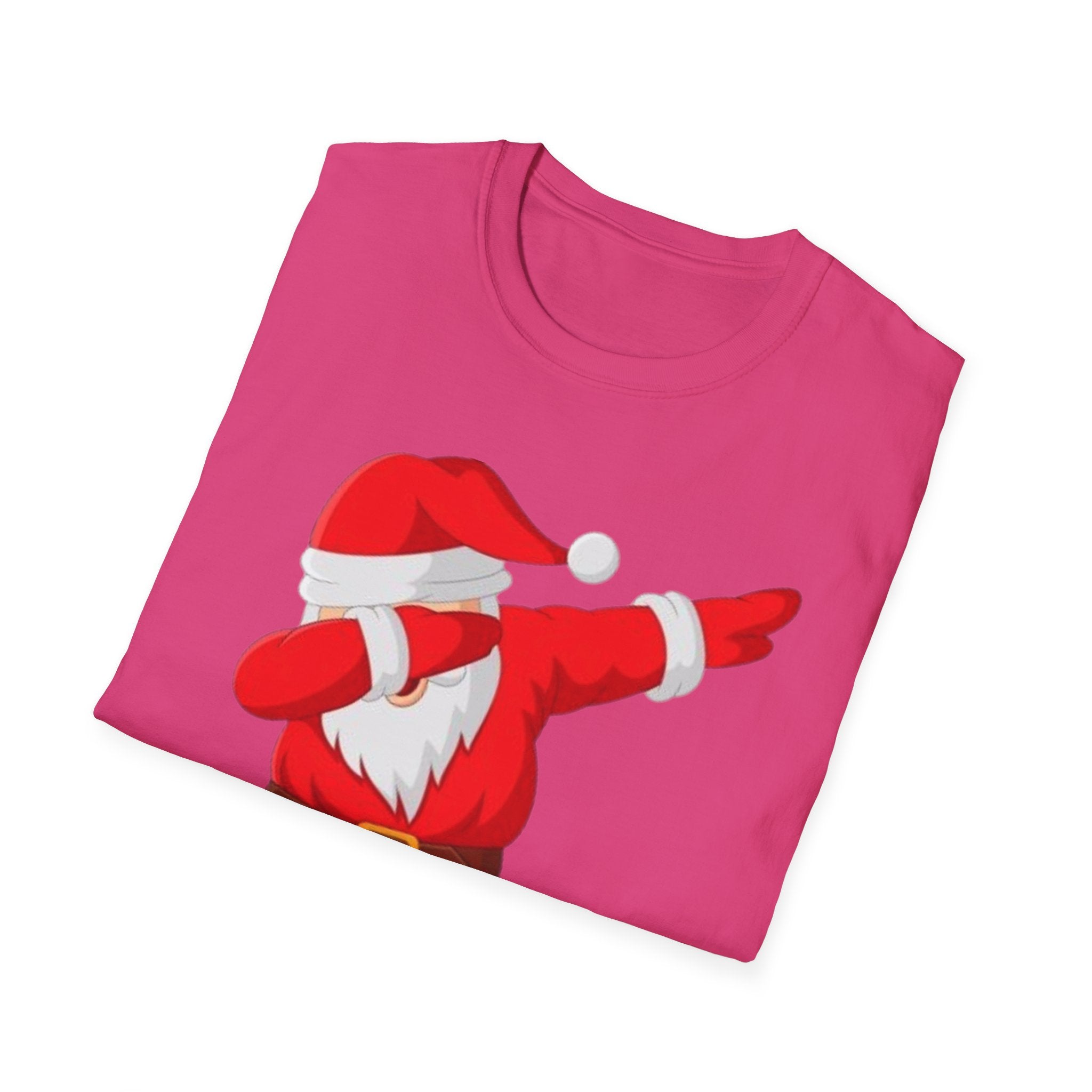 Dabbing Santa Unisex Softstyle T-Shirt