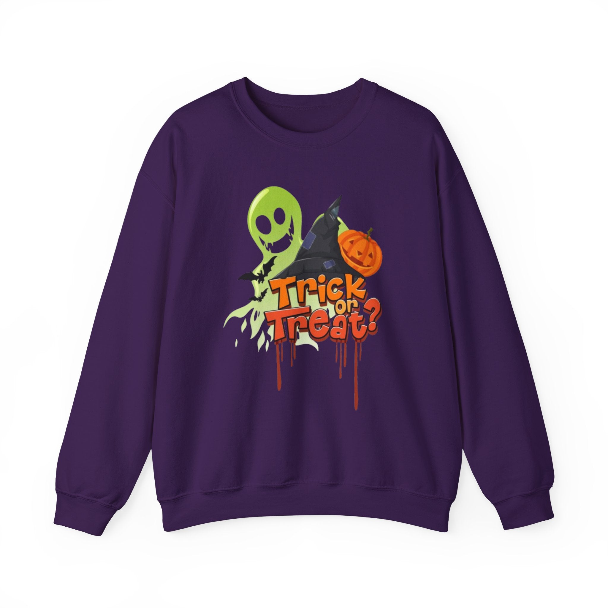 Halloween Trick or Treat Unisex Heavy Blend™ Crewneck Sweatshirt