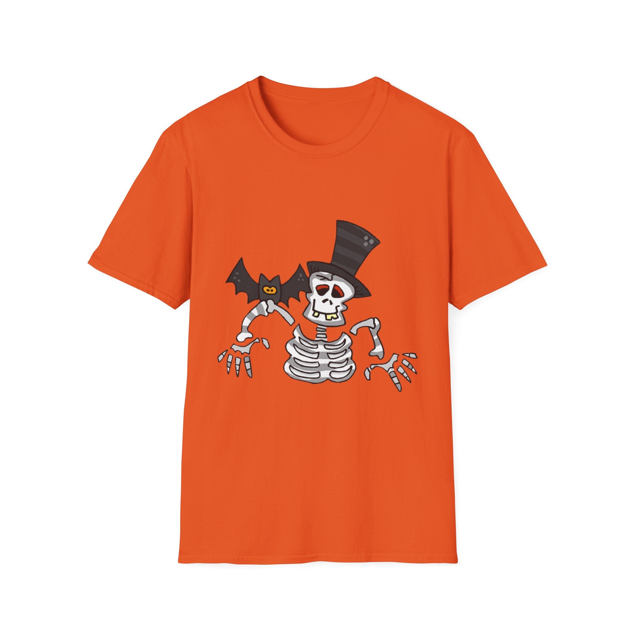 Halloween Skeleton Unisex Softstyle T-Shirt