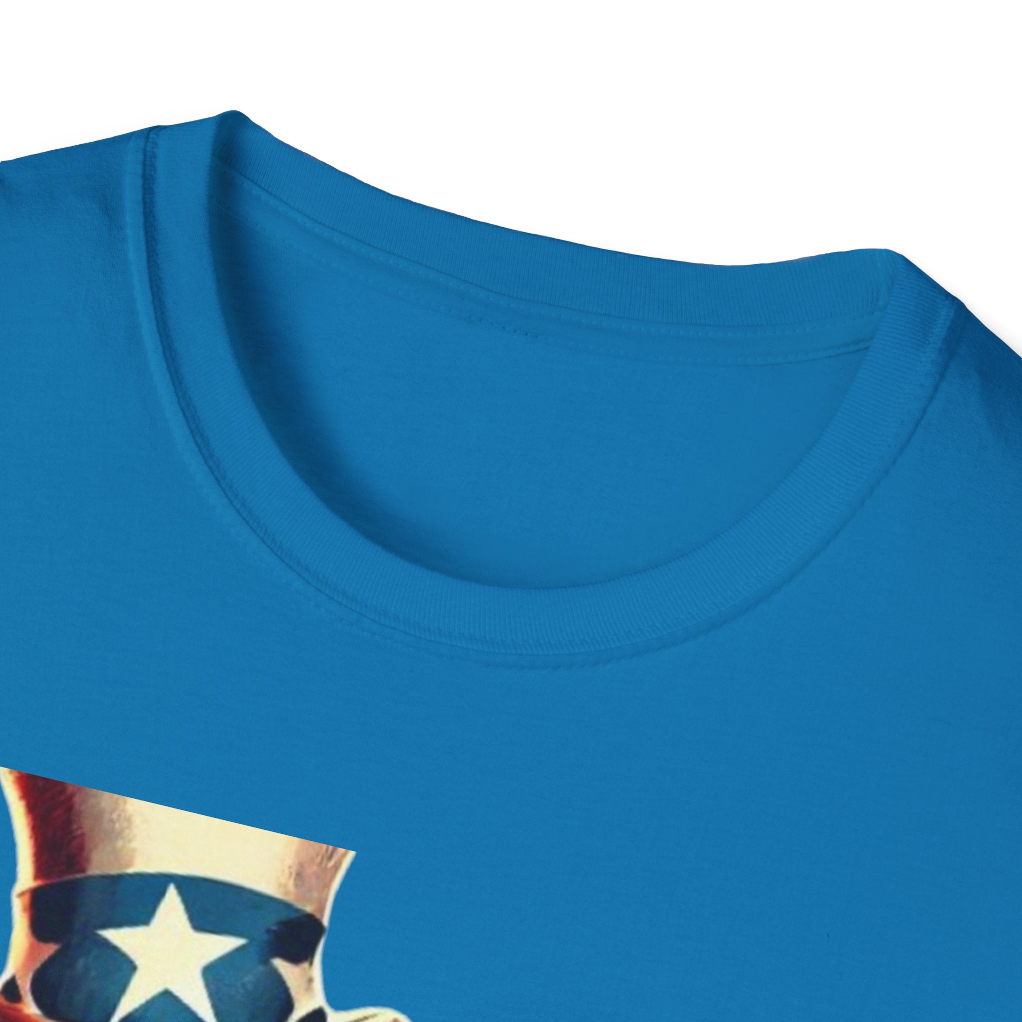 Patriotic Uncle Sam Unisex Softstyle T-Shirt