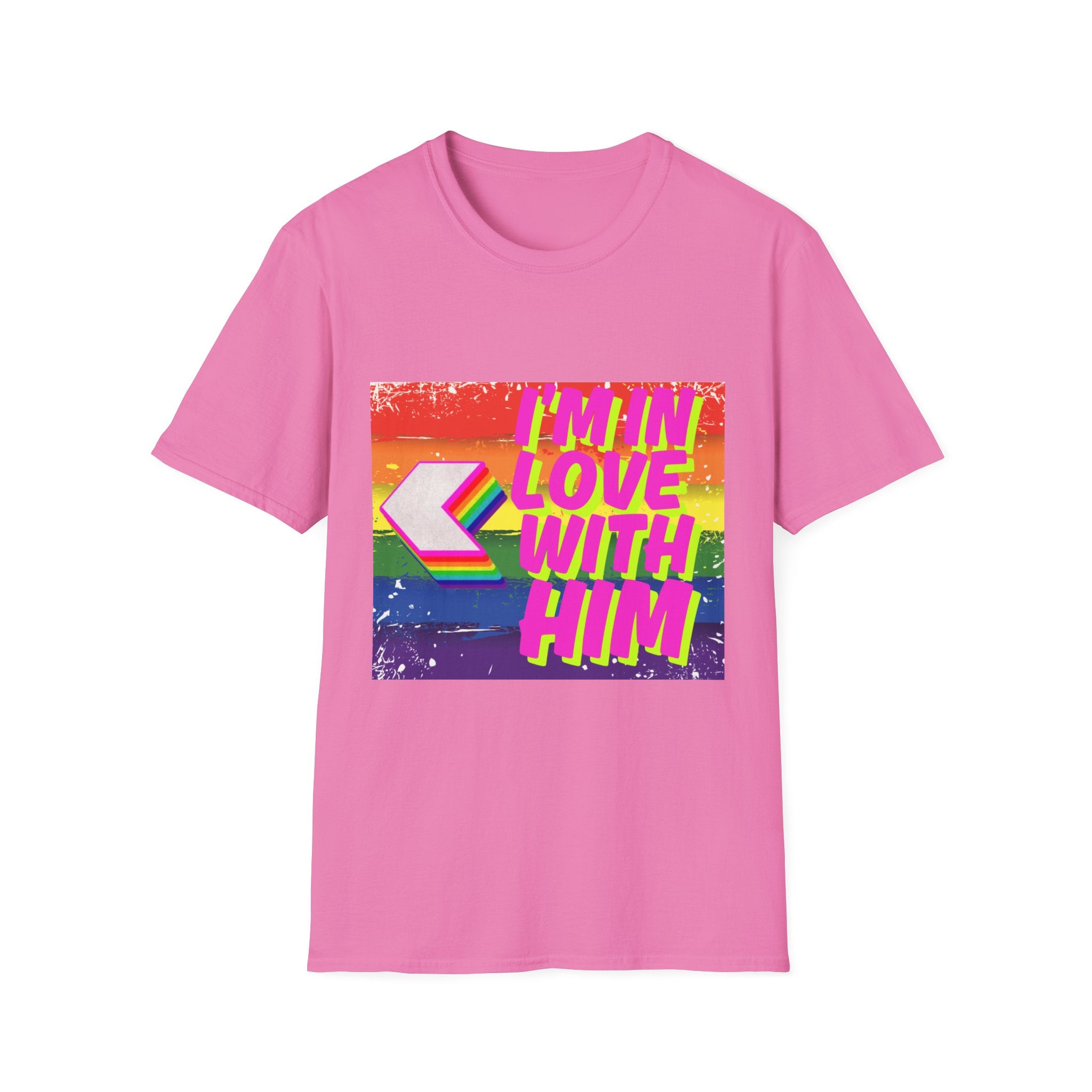 I'm In Love With Him Unisex Softstyle T-Shirt