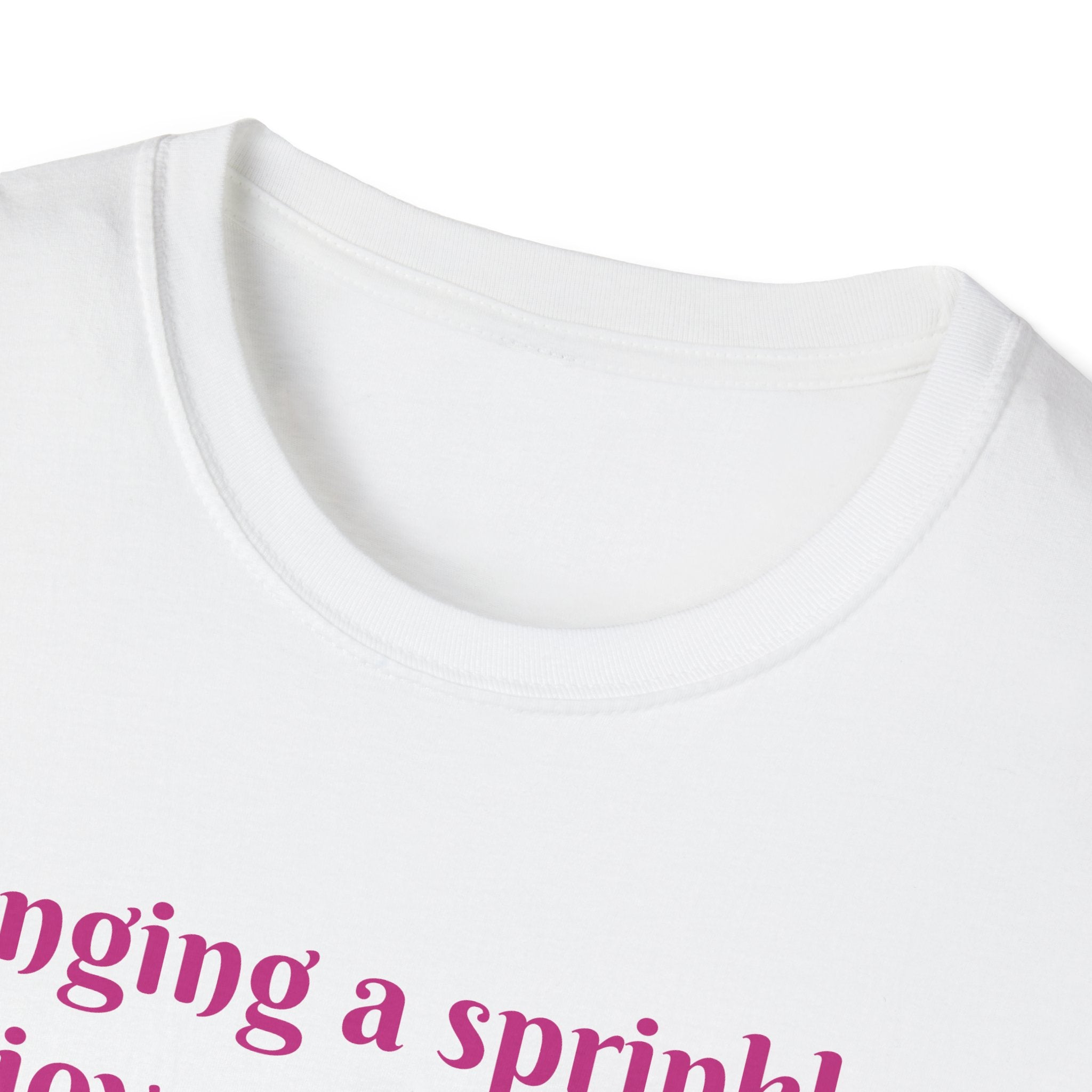 Bringing A Sprinkle Of Joy With Every Cupcake Unicorn Unisex Softstyle T-Shirt