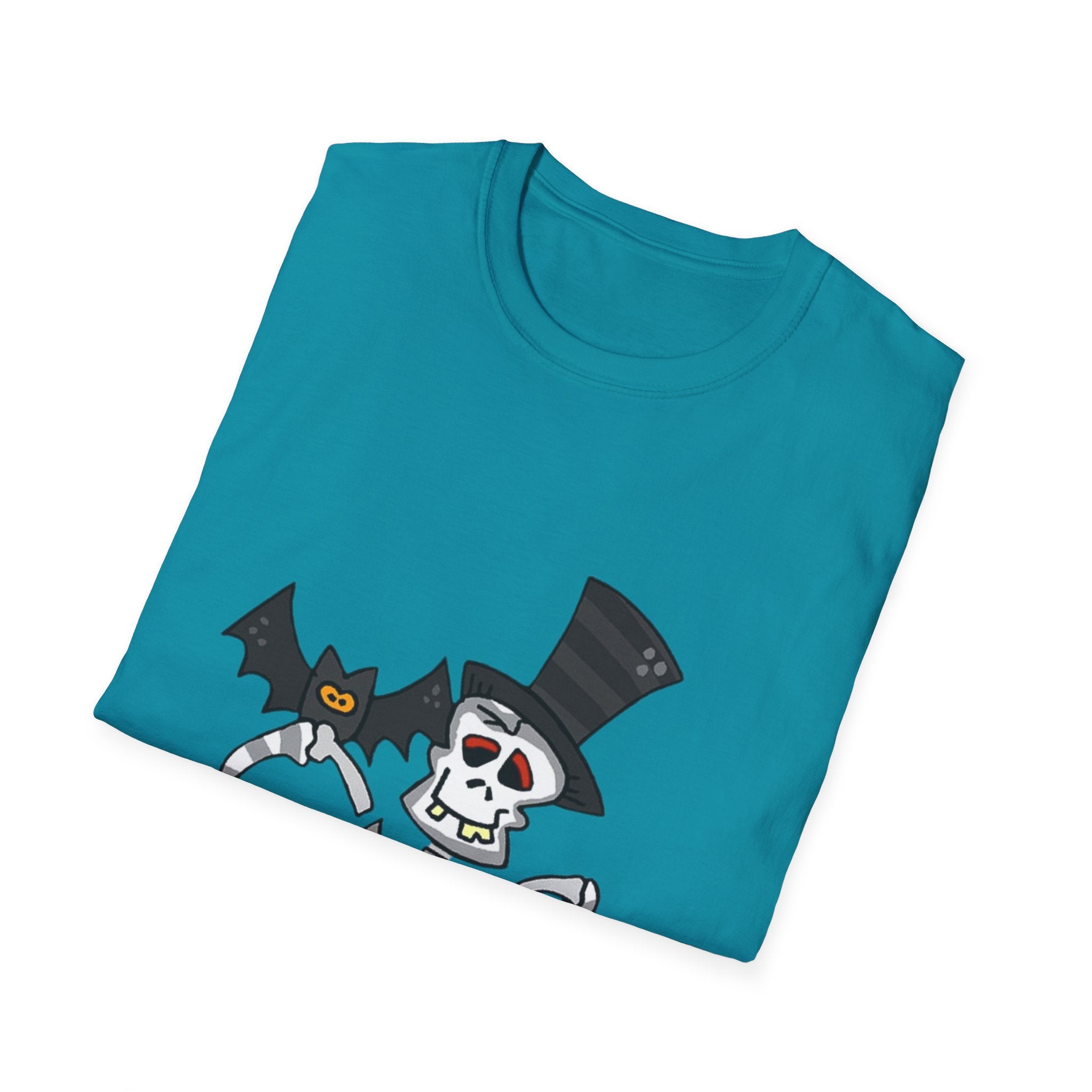 Halloween Skeleton Unisex Softstyle T-Shirt