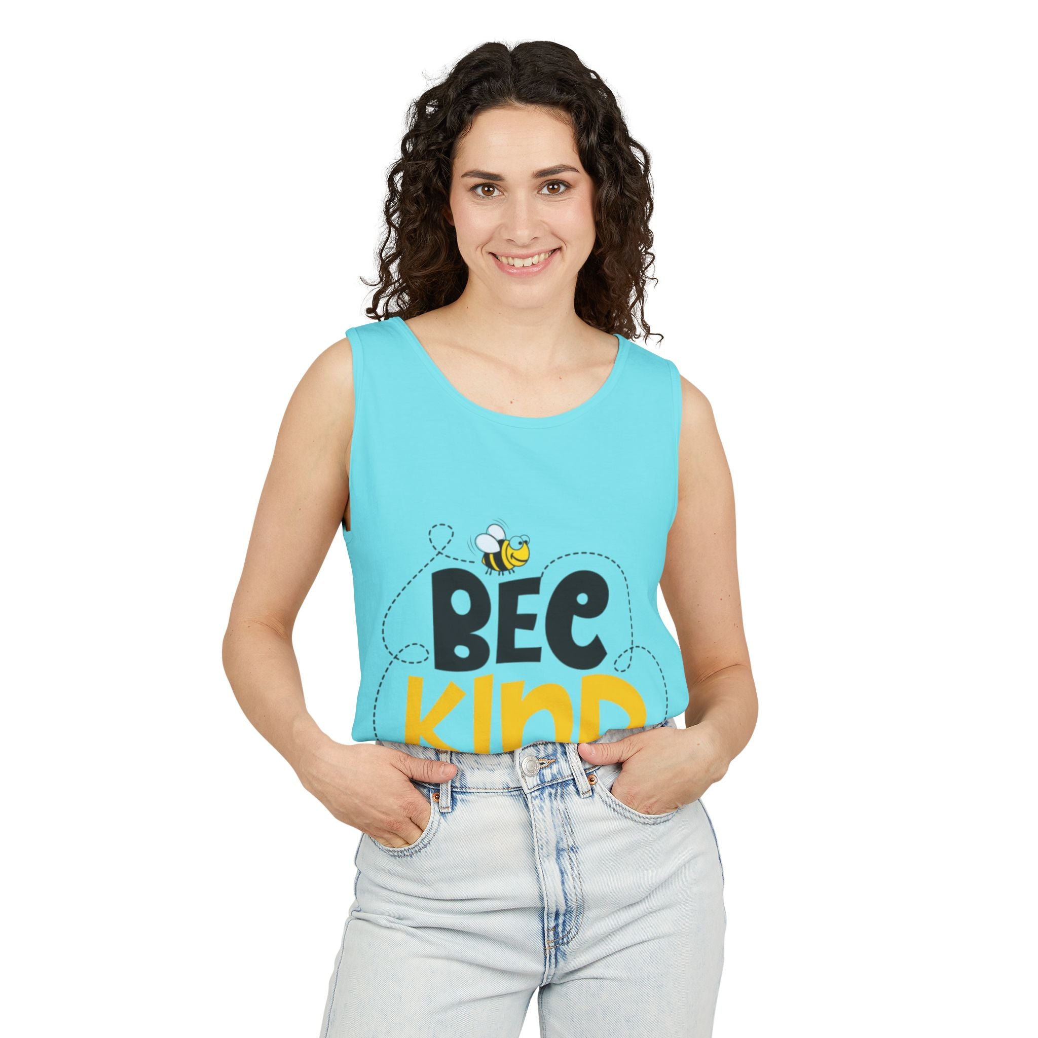 Bee Kind Unisex Garment-Dyed Tank Top