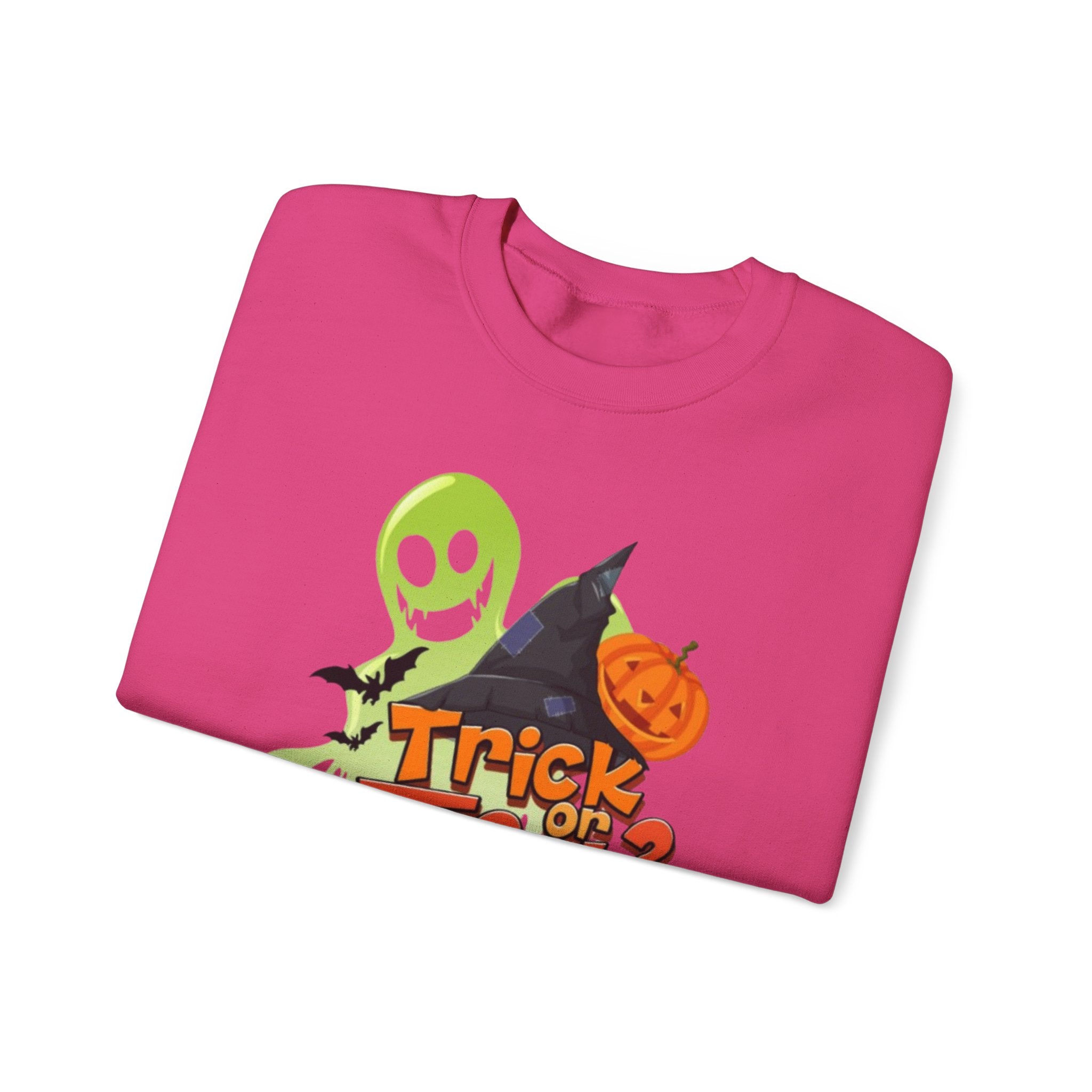 Halloween Trick or Treat Unisex Heavy Blend™ Crewneck Sweatshirt