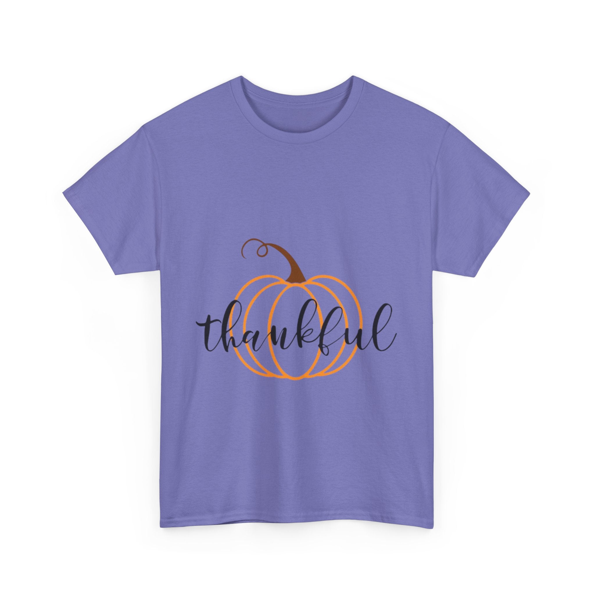 Thankful Pumpkin Unisex Heavy Cotton T-Shirt