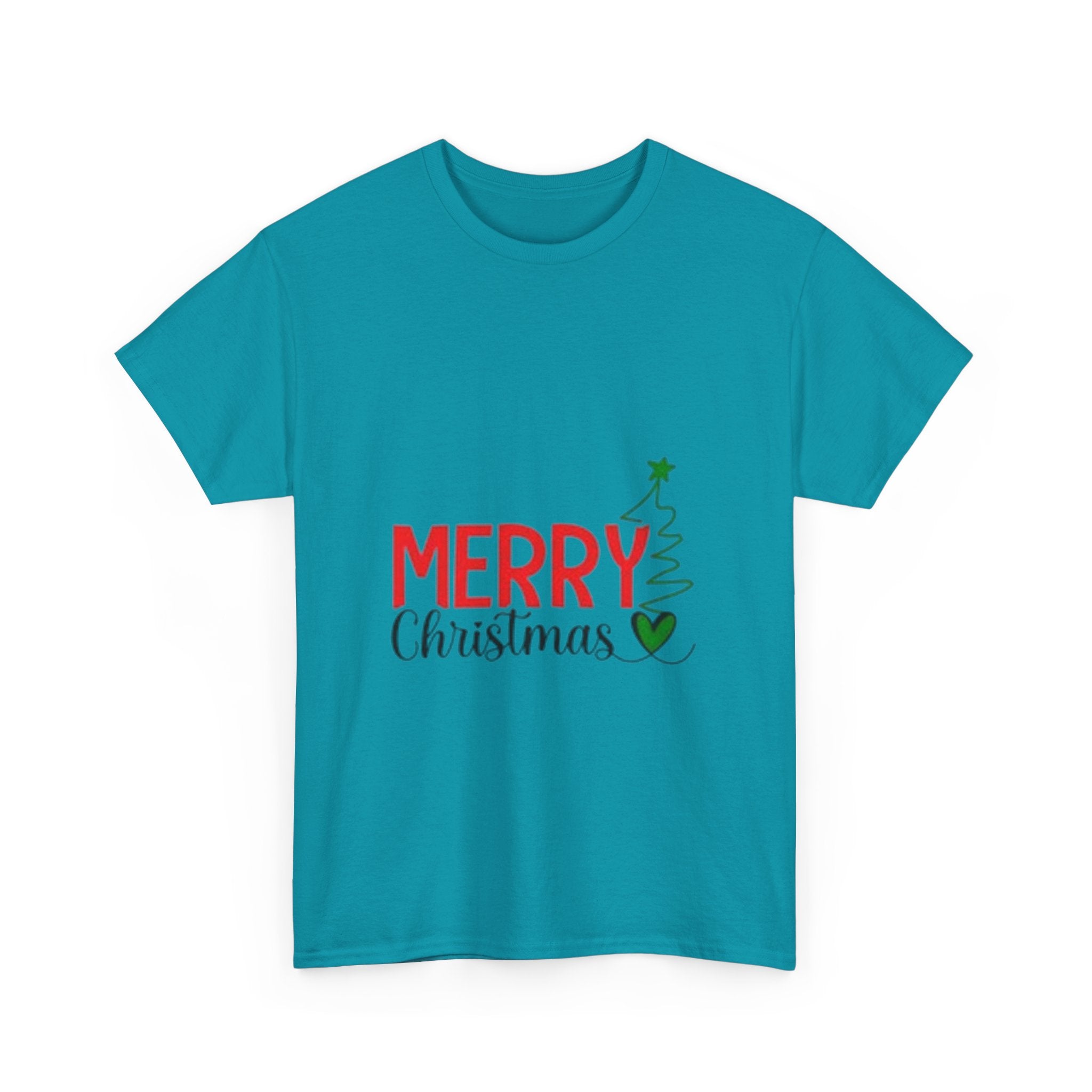 Merry Christmas Unisex Heavy Cotton T-Shirt