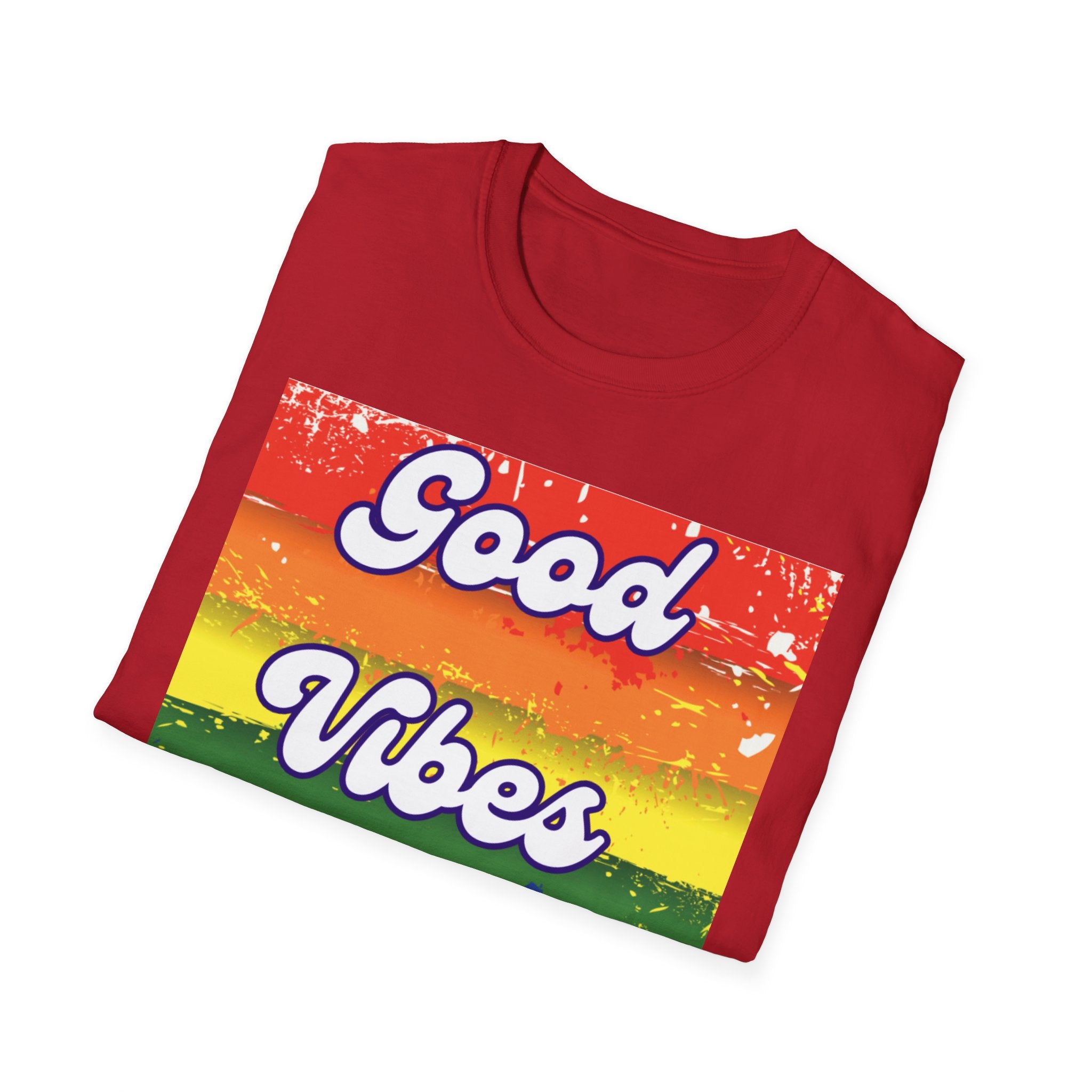 Good Vibes Only White Unisex Softstyle T-Shirt