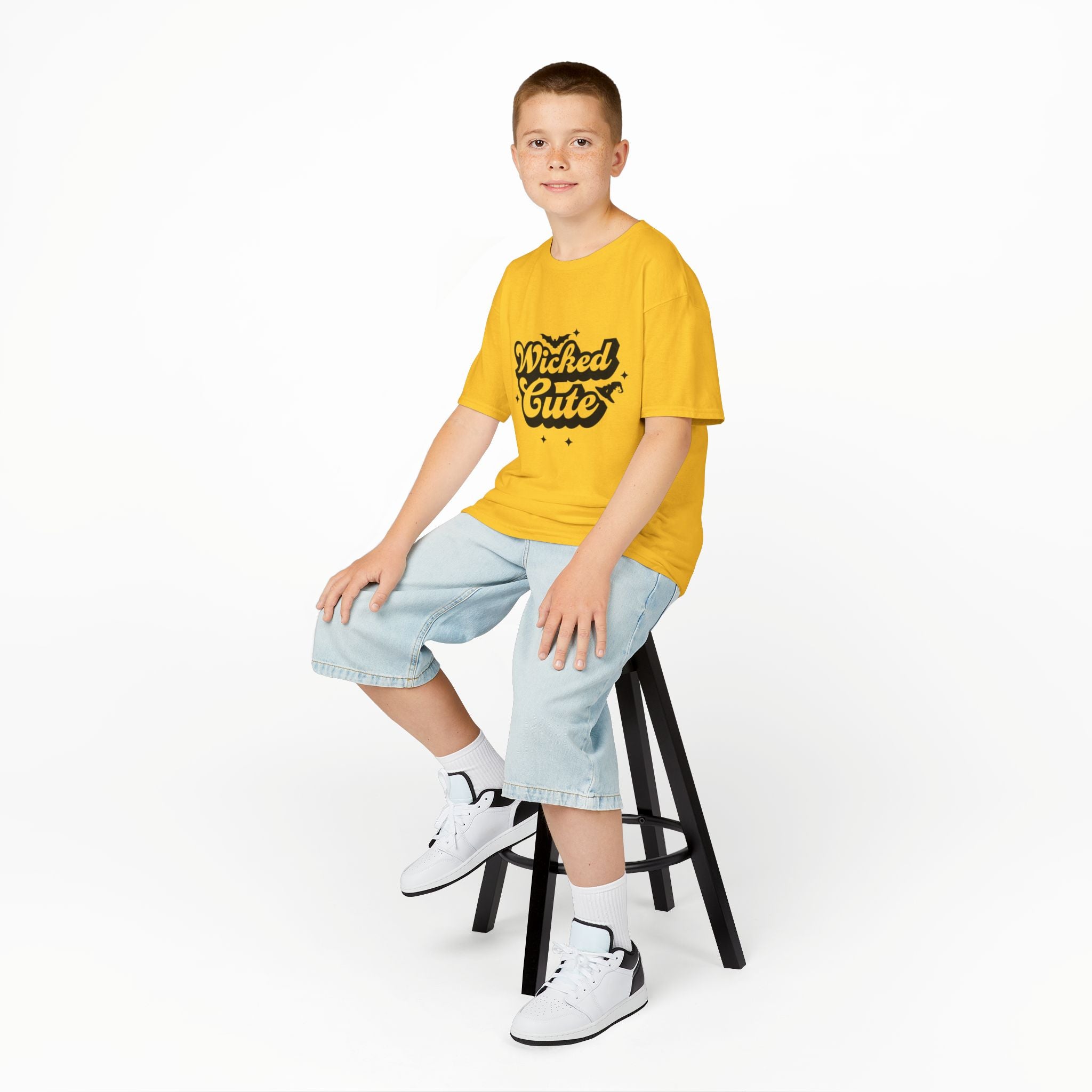 Wicked Cute Kid's Short Sleeve Cotton T-Shirt