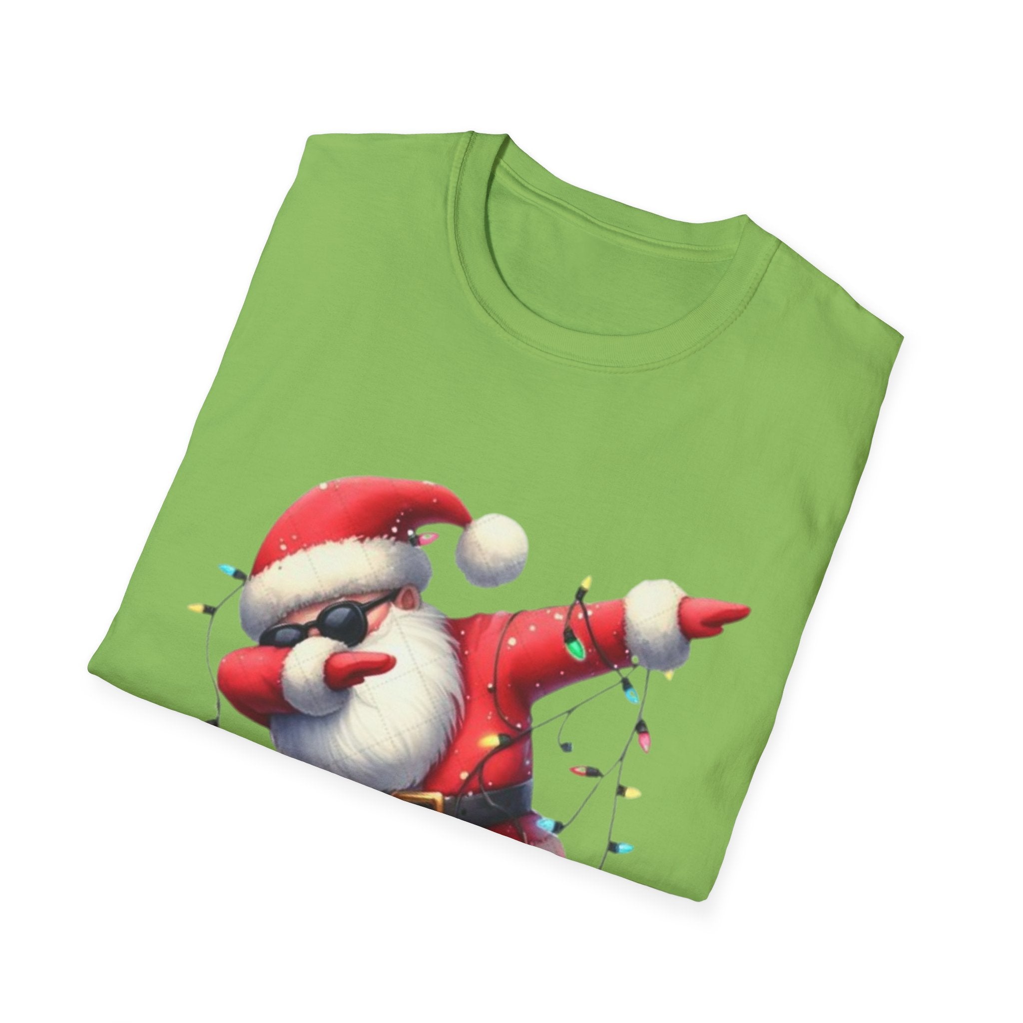Dabbing Santa Unisex Softstyle T-Shirt