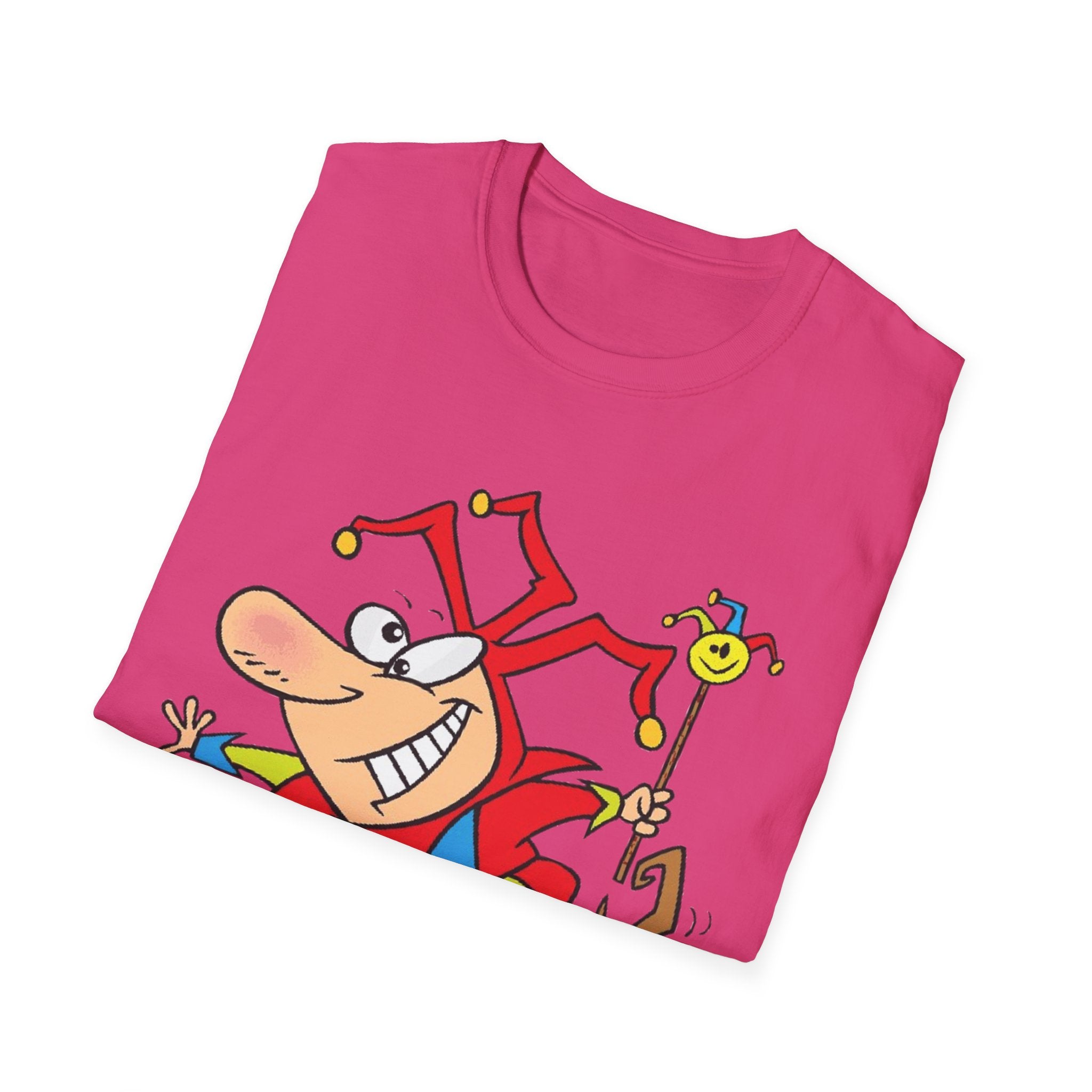 Funny Jester Unisex Softstyle T-Shirt