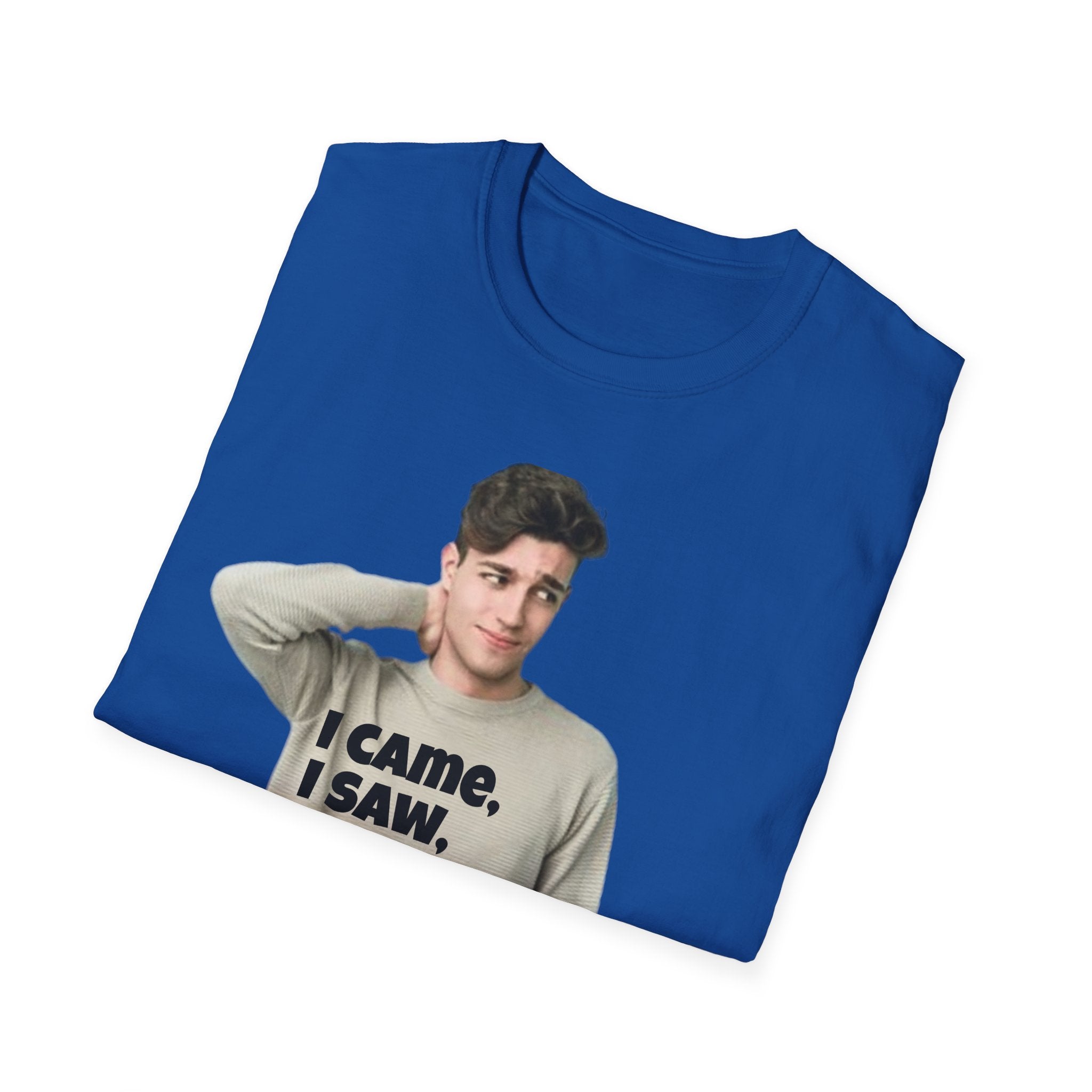 I Came I Saw I Made It Awkward Unisex Softstyle T-Shirt