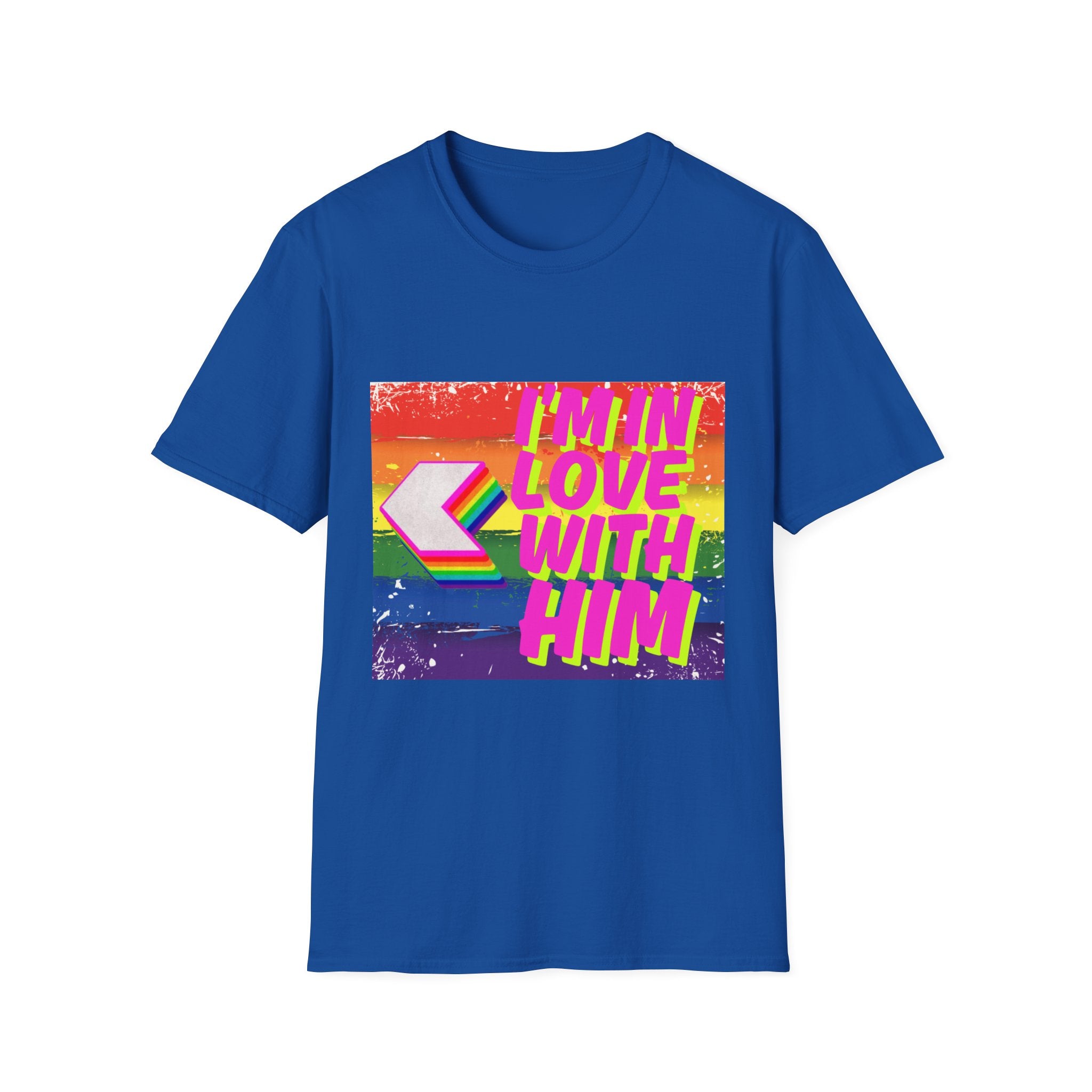 I'm In Love With Him Unisex Softstyle T-Shirt