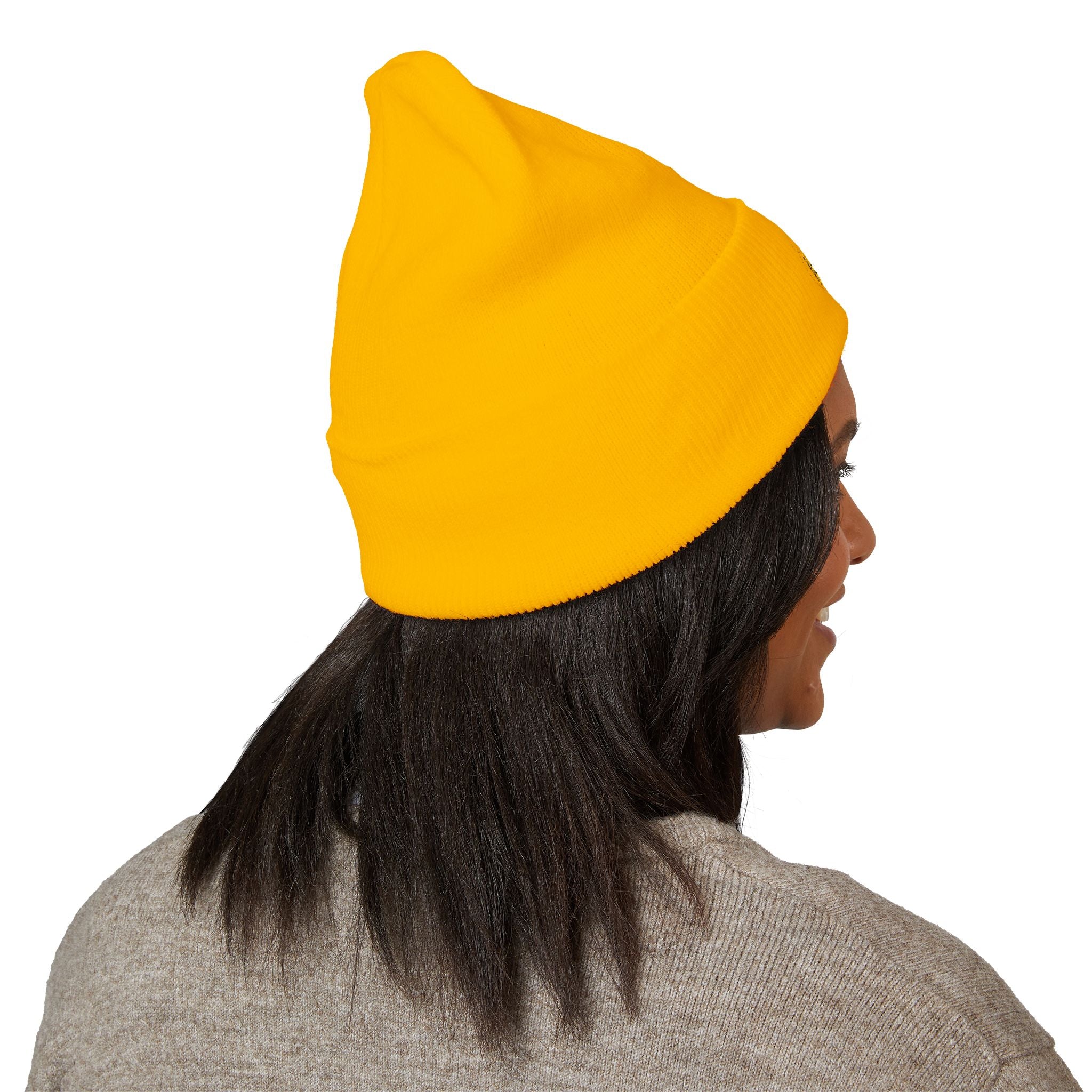 Bee Kind Embroidered Cuffed Beanie