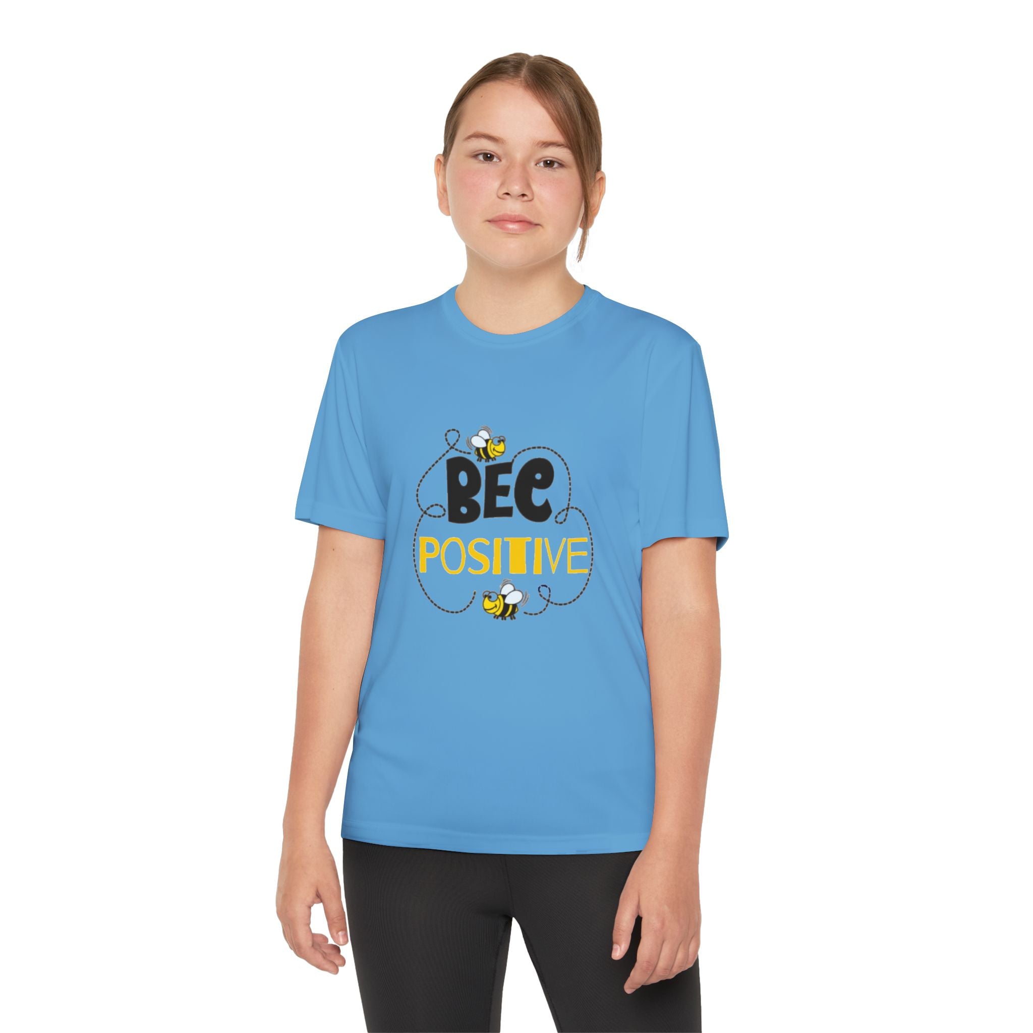 Bee Positive Youth Short Sleeve Competitor T-Shirt