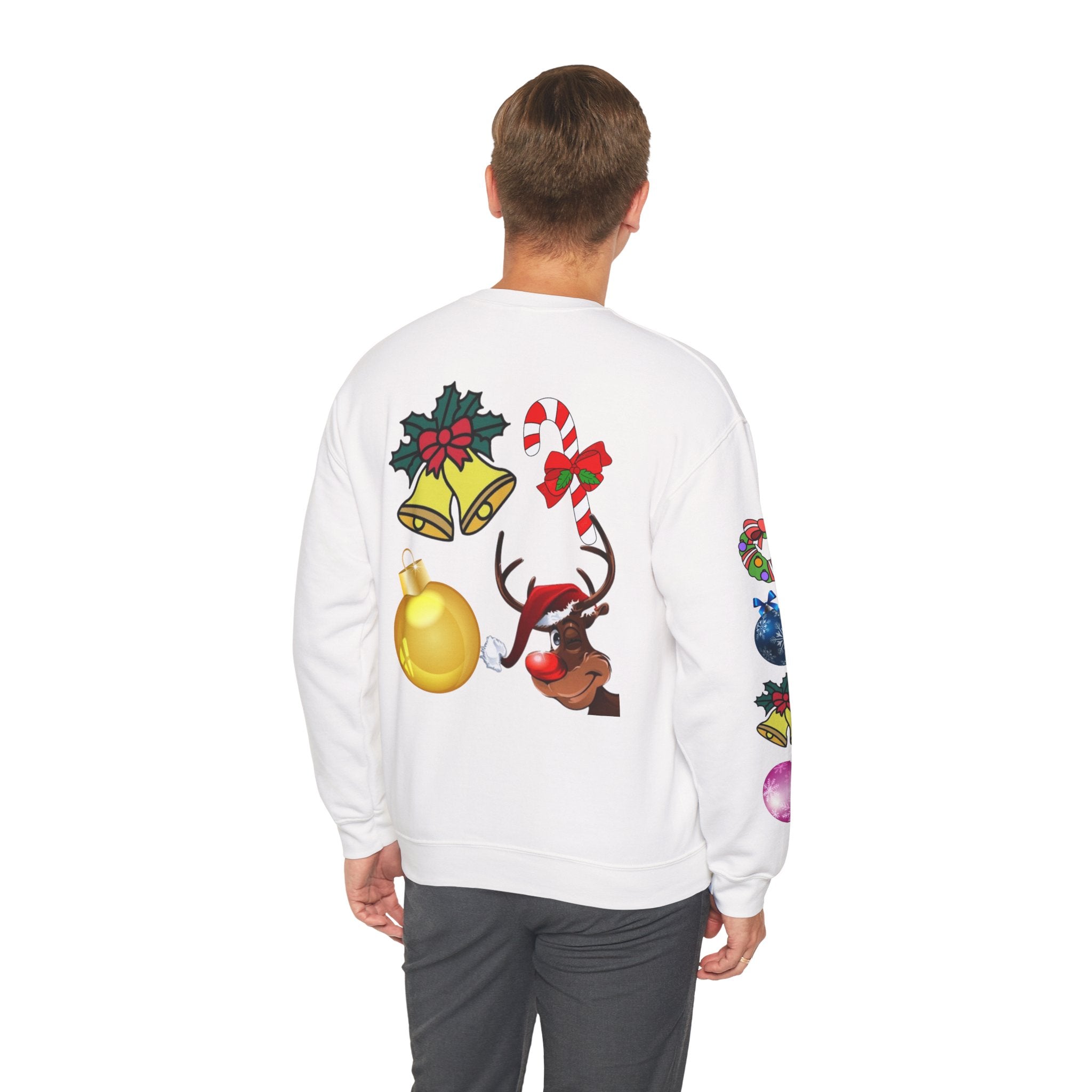 Festive Not-So-Ugly Christmas Unisex Heavy Blend™ Crewneck Sweatshirt