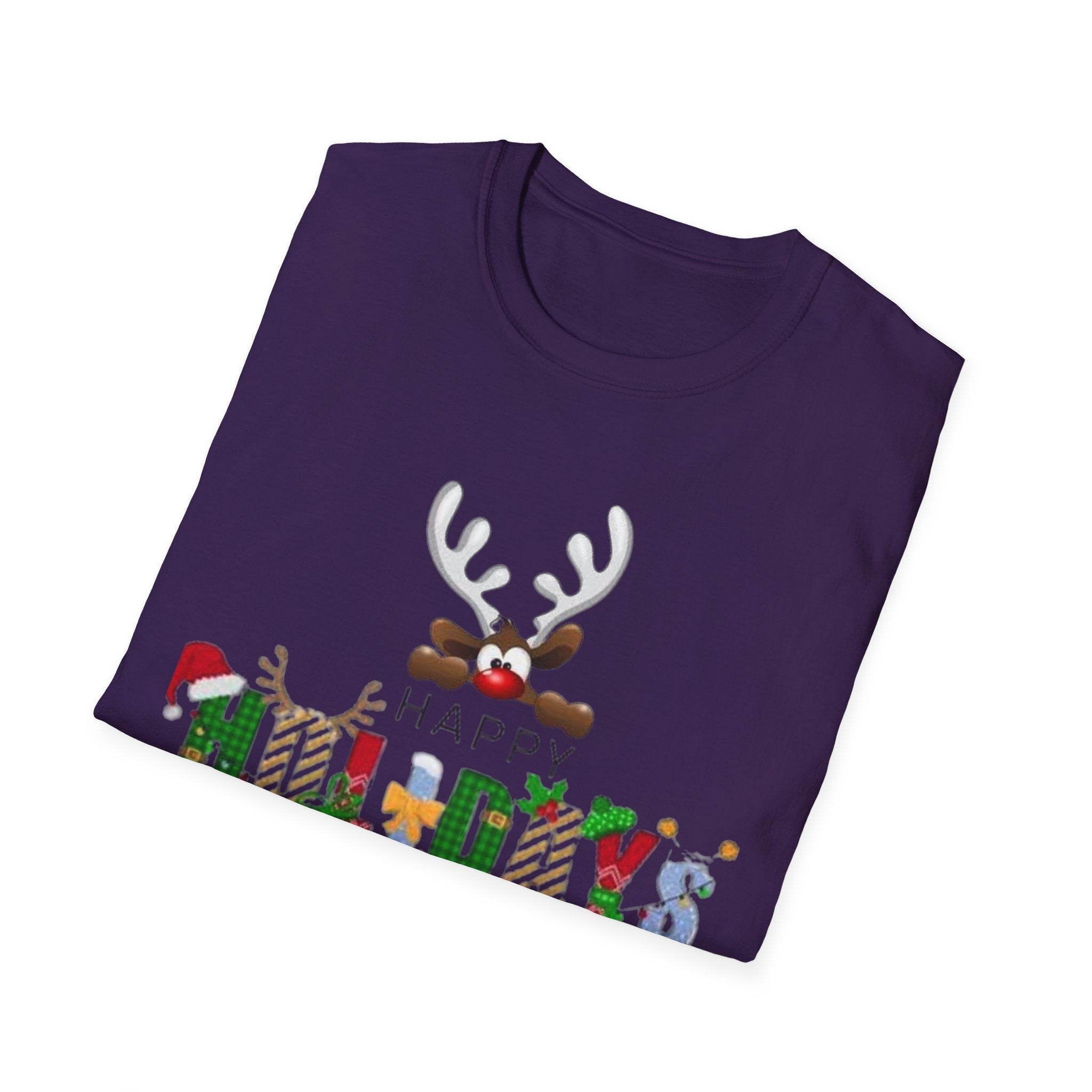Happy Holidays Unisex Softstyle T-Shirt