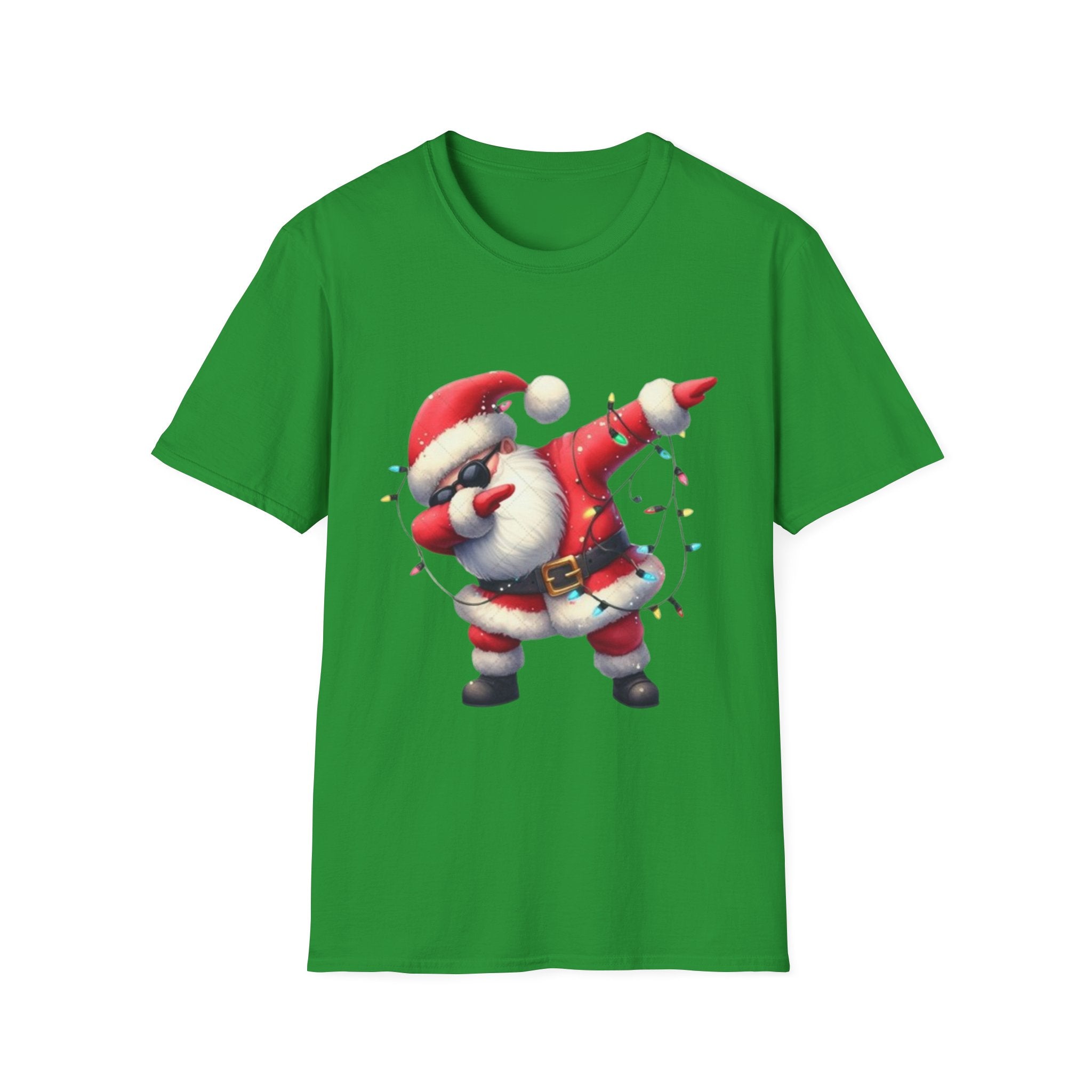 Dabbing Santa Unisex Softstyle T-Shirt