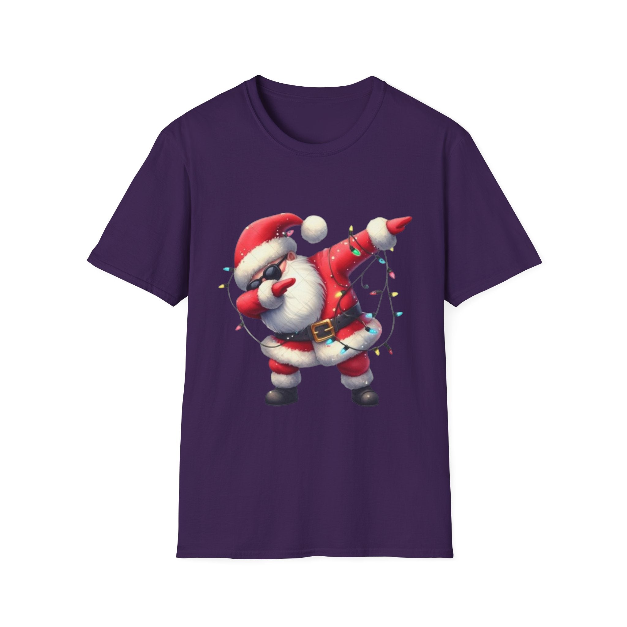 Dabbing Santa Unisex Softstyle T-Shirt