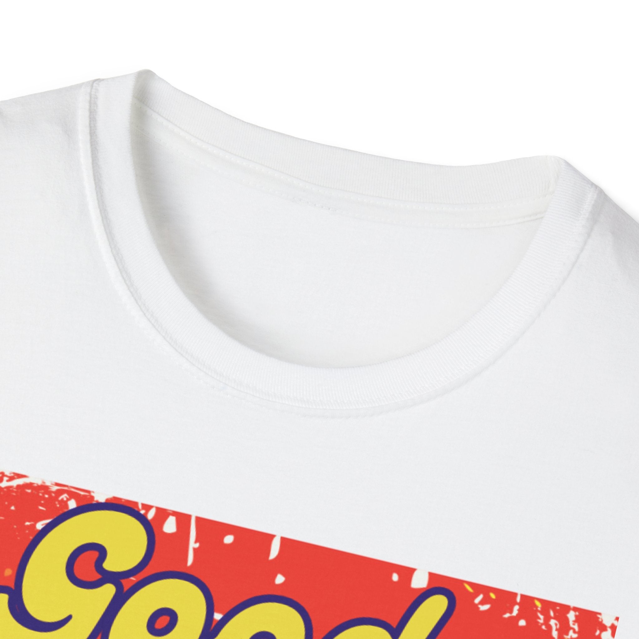 Good Vibes Only Yellow Unisex Softstyle T-Shirt