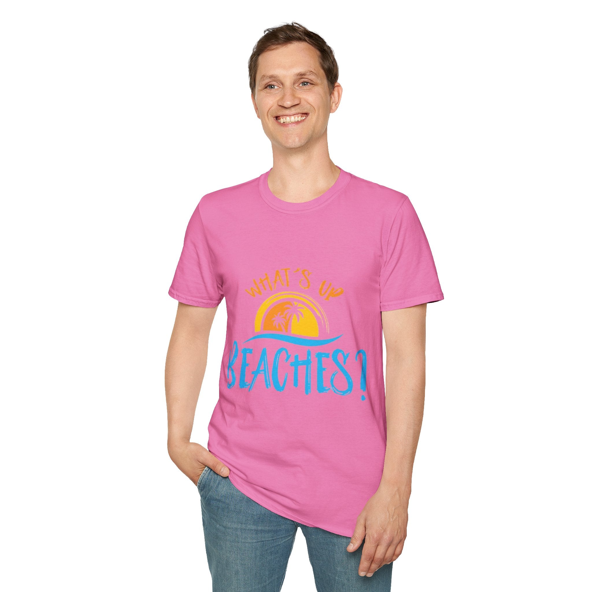 What's Up Beaches? Unisex Softstyle T-Shirt