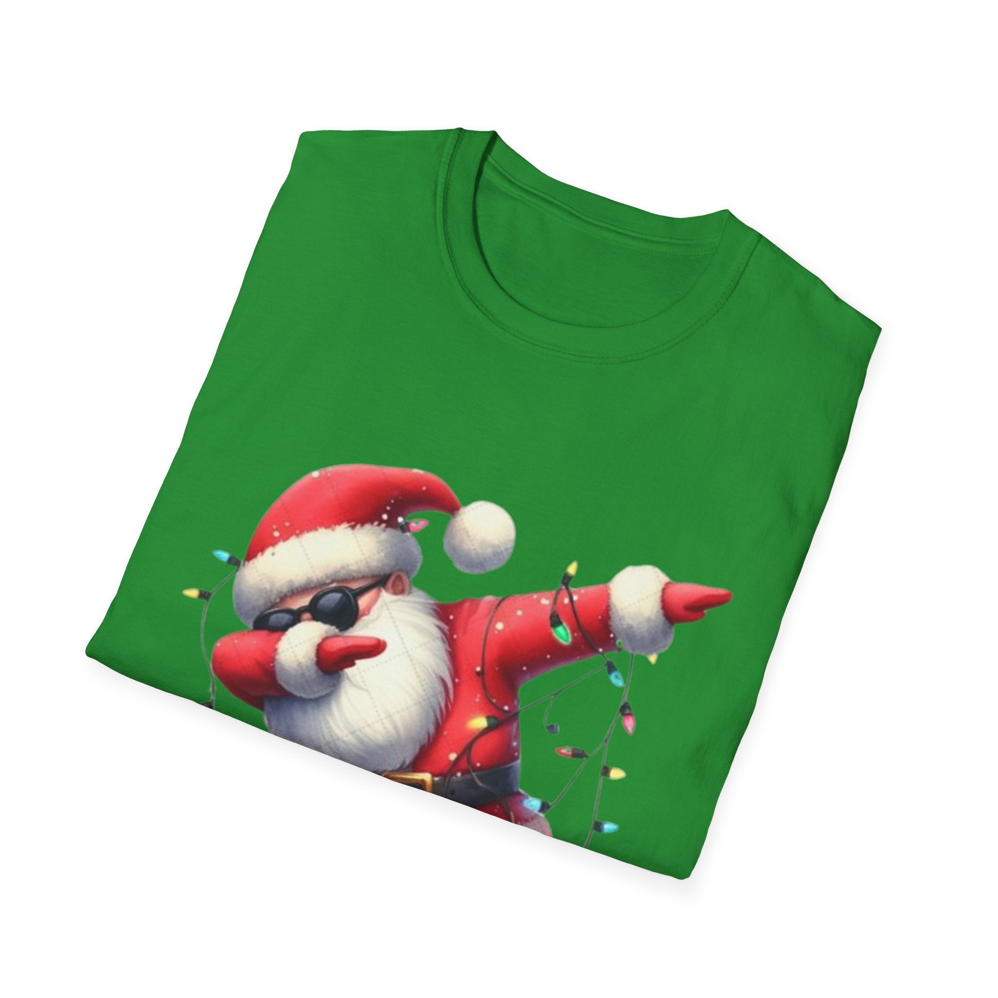 Dabbing Santa Unisex Softstyle T-Shirt