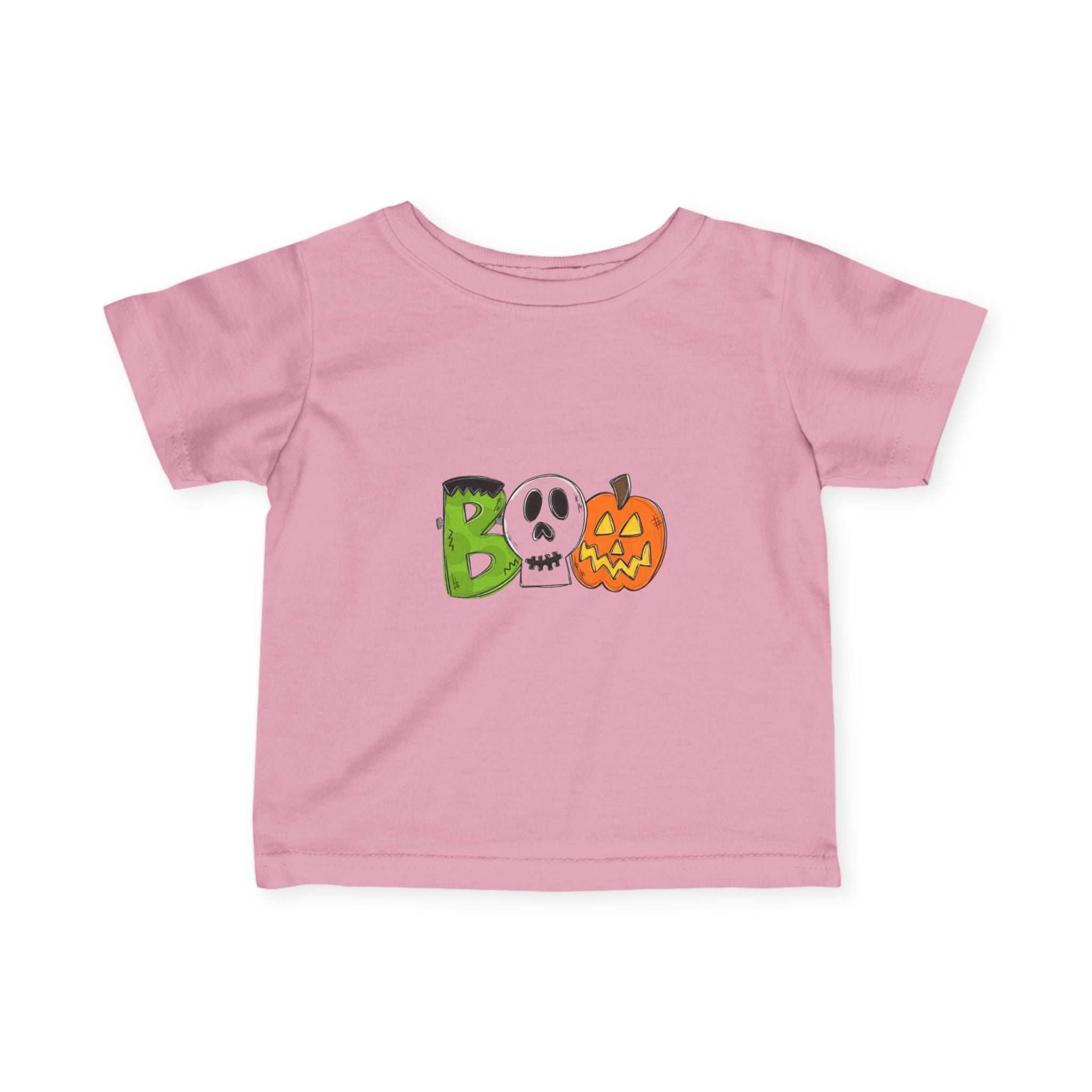 Halloween Boo Toddler Fine Jersey T-Shirt