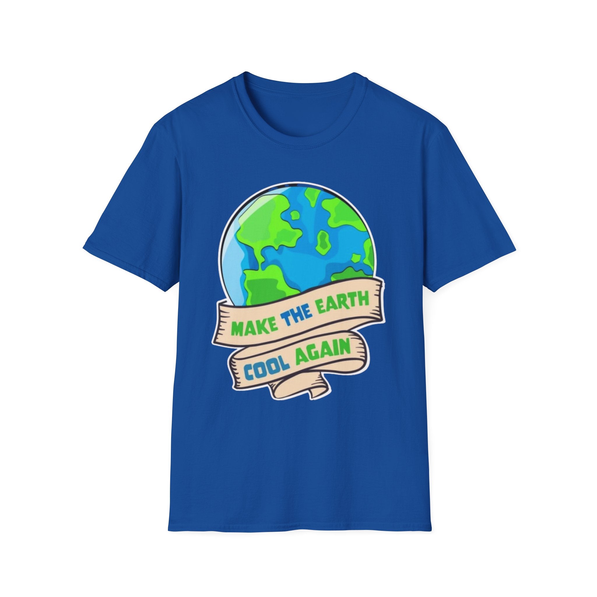 Make The Earth Cool Again Unisex Softstyle T-Shirt