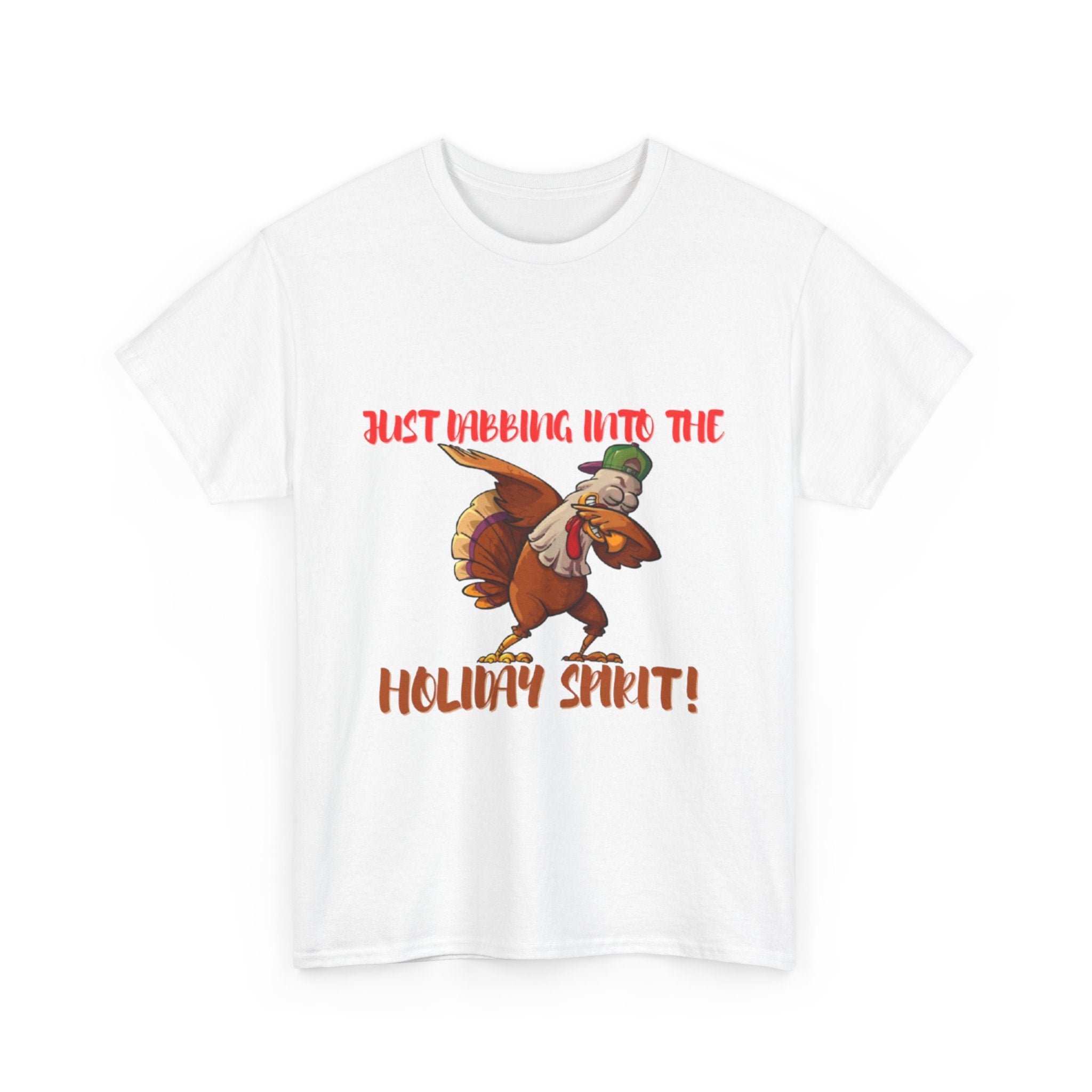 Just Dabbing Into The Holiday Spirit Unisex Heavy Cotton T-Shirt