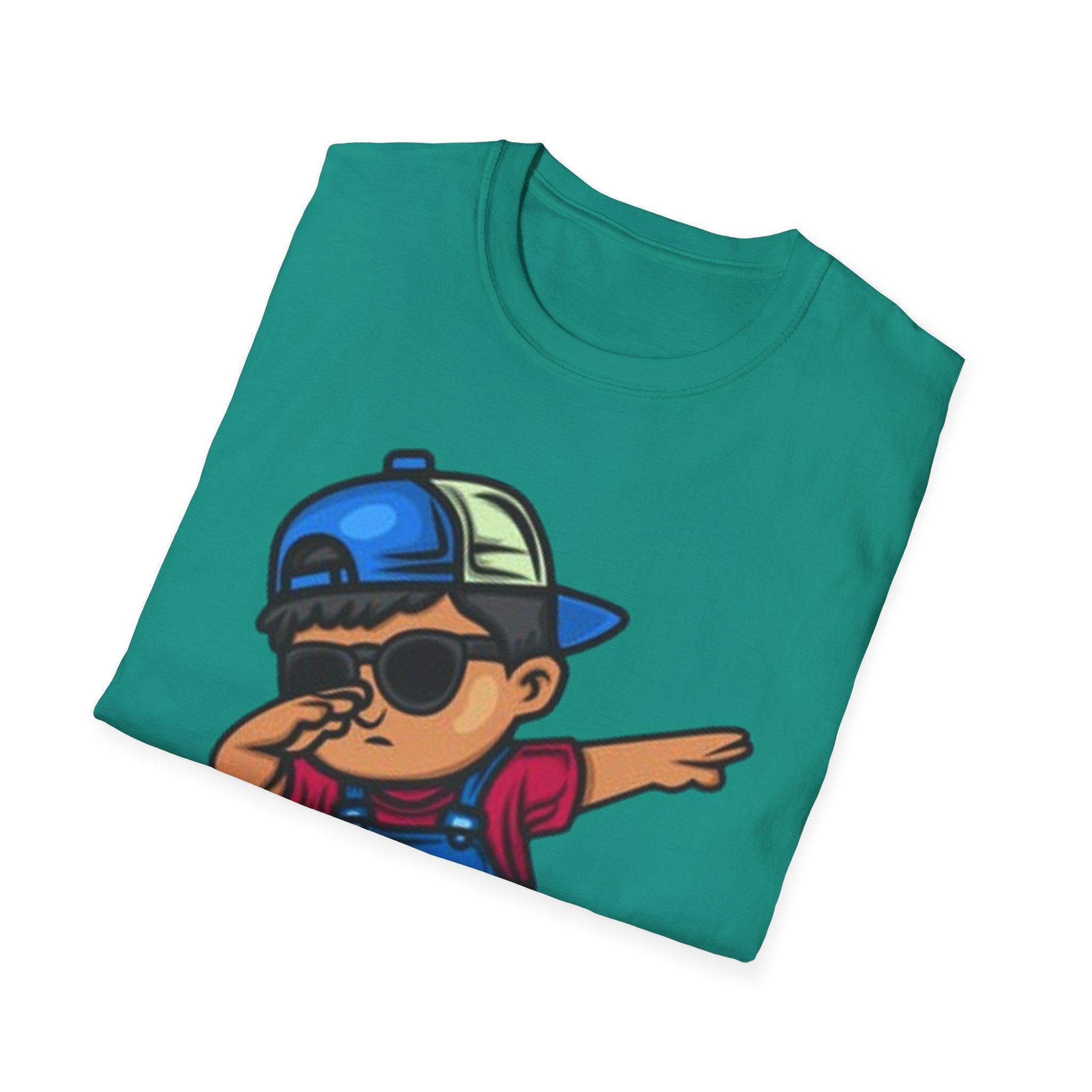 Cool Kid Dabbing Unisex Softstyle T-Shirt