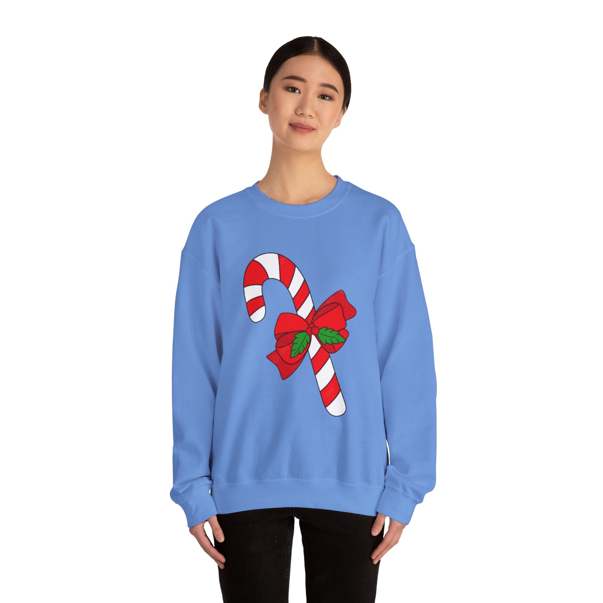Candy Cane Holiday Unisex Heavy Blend™ Crewneck Sweatshirt