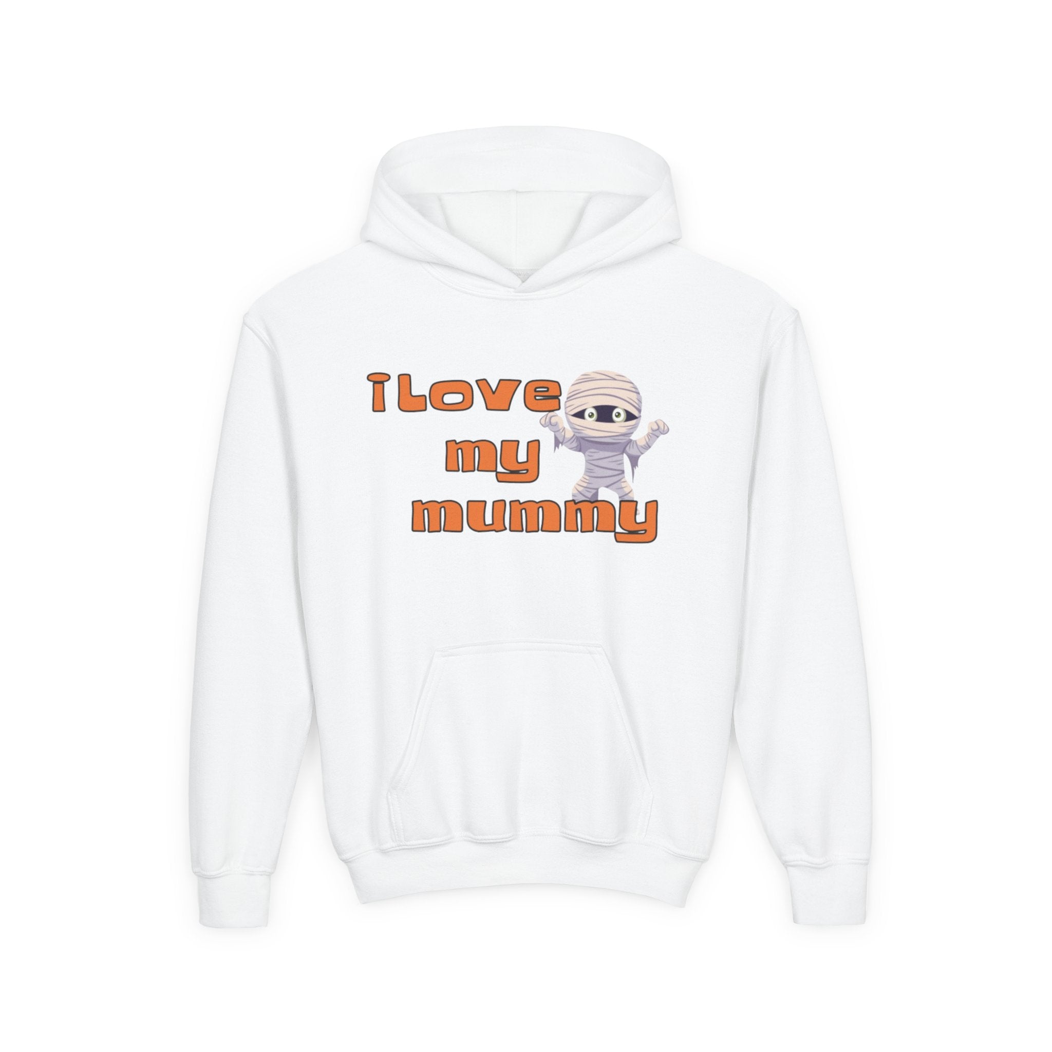 I Love My Mummy Youth Hoodie