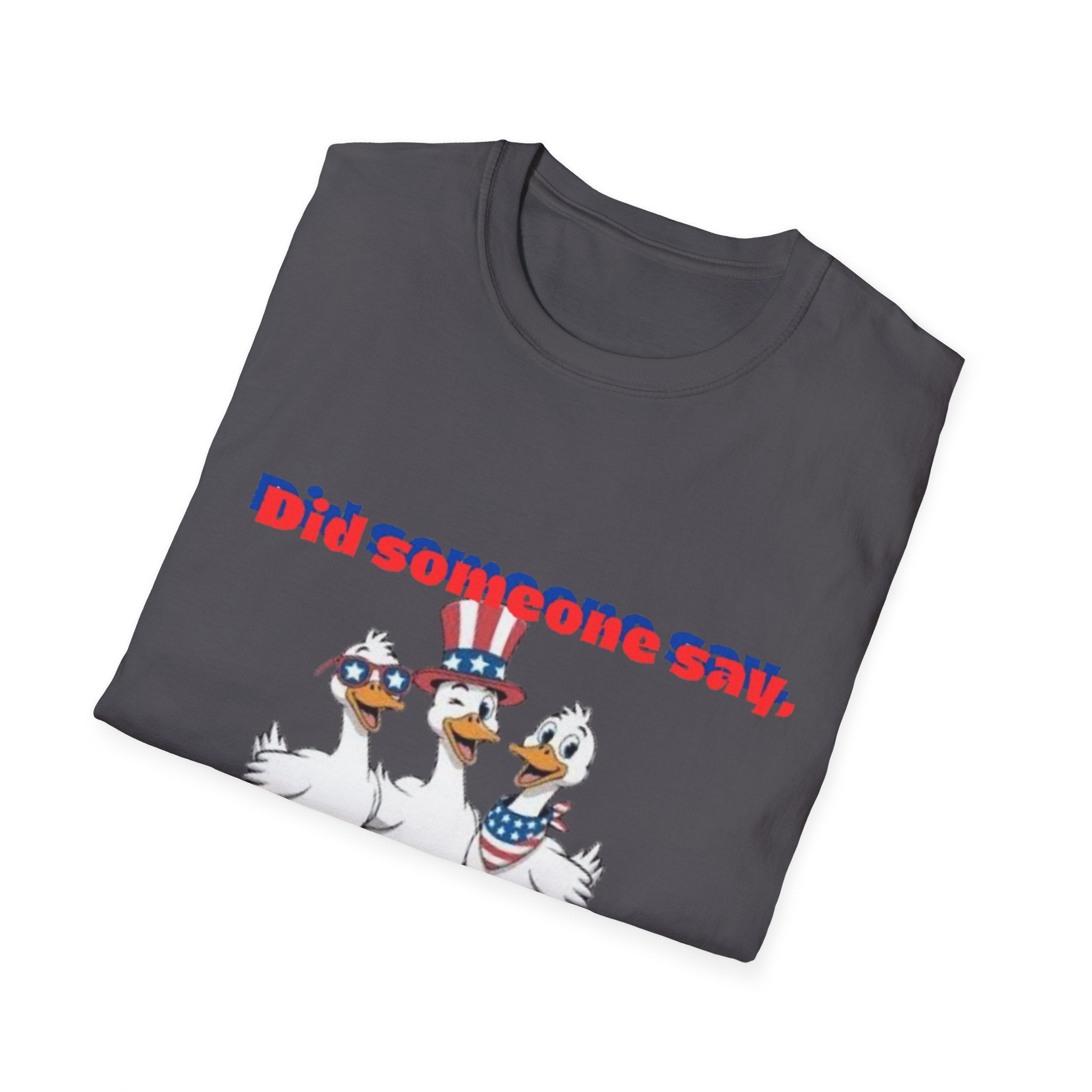 Firequackers Unisex Softstyle T-Shirt