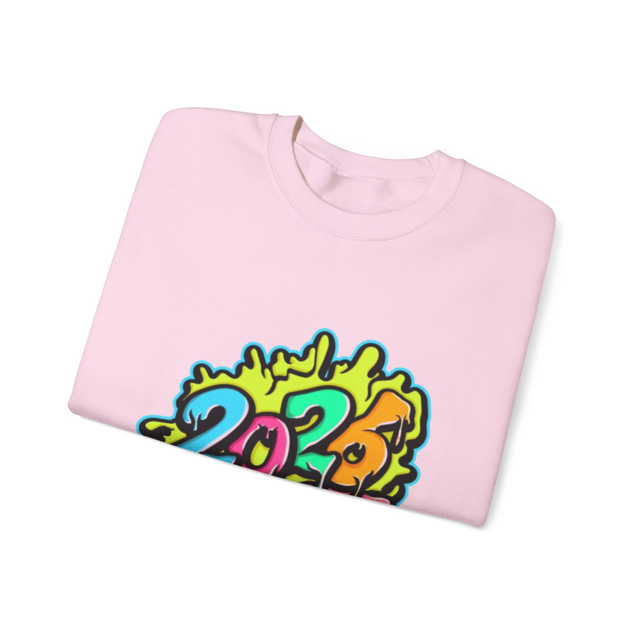 2026 Colorful Drip Design Unisex Sweatshirt