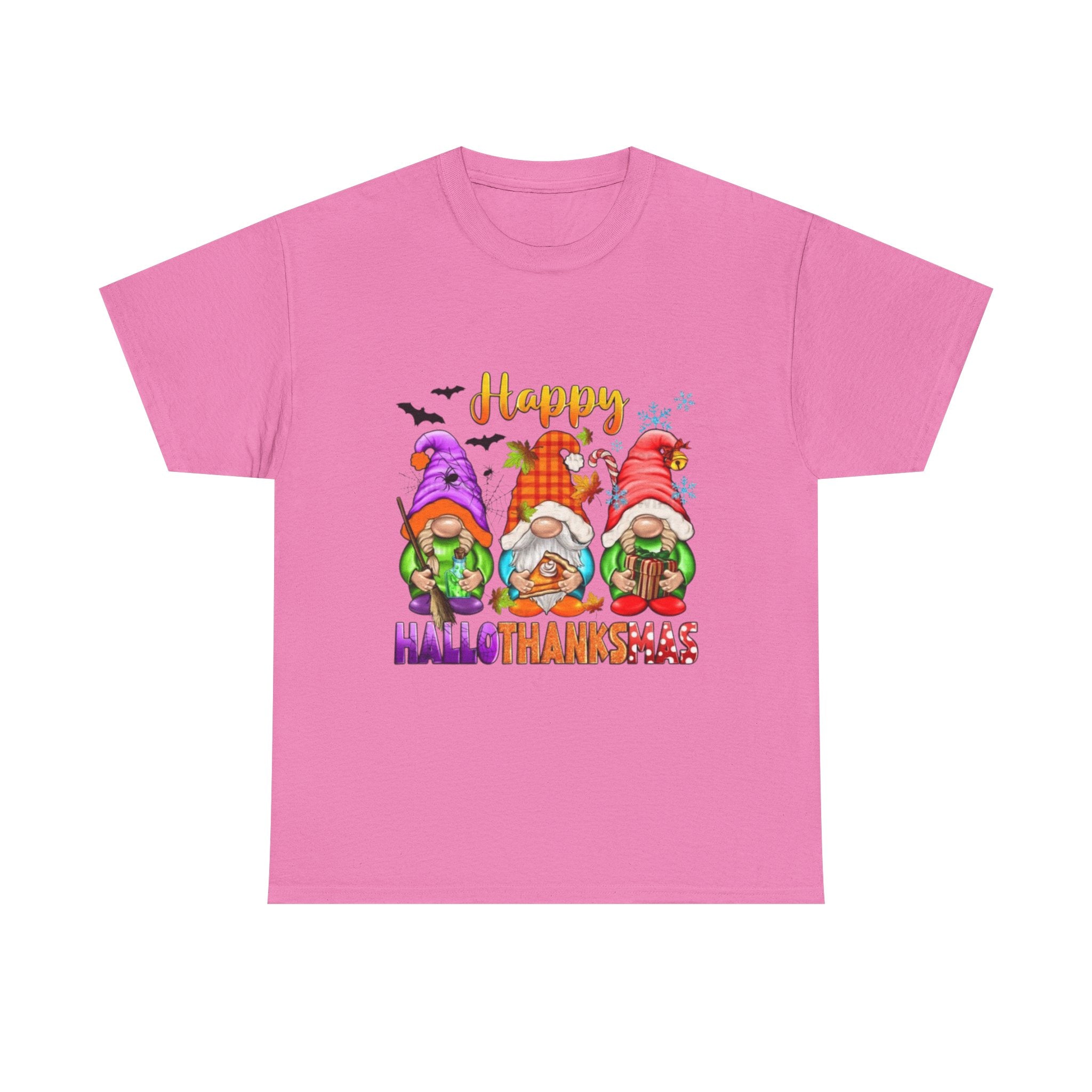 Happy Hallothanksmas Unisex Heavy Cotton T-Shirt