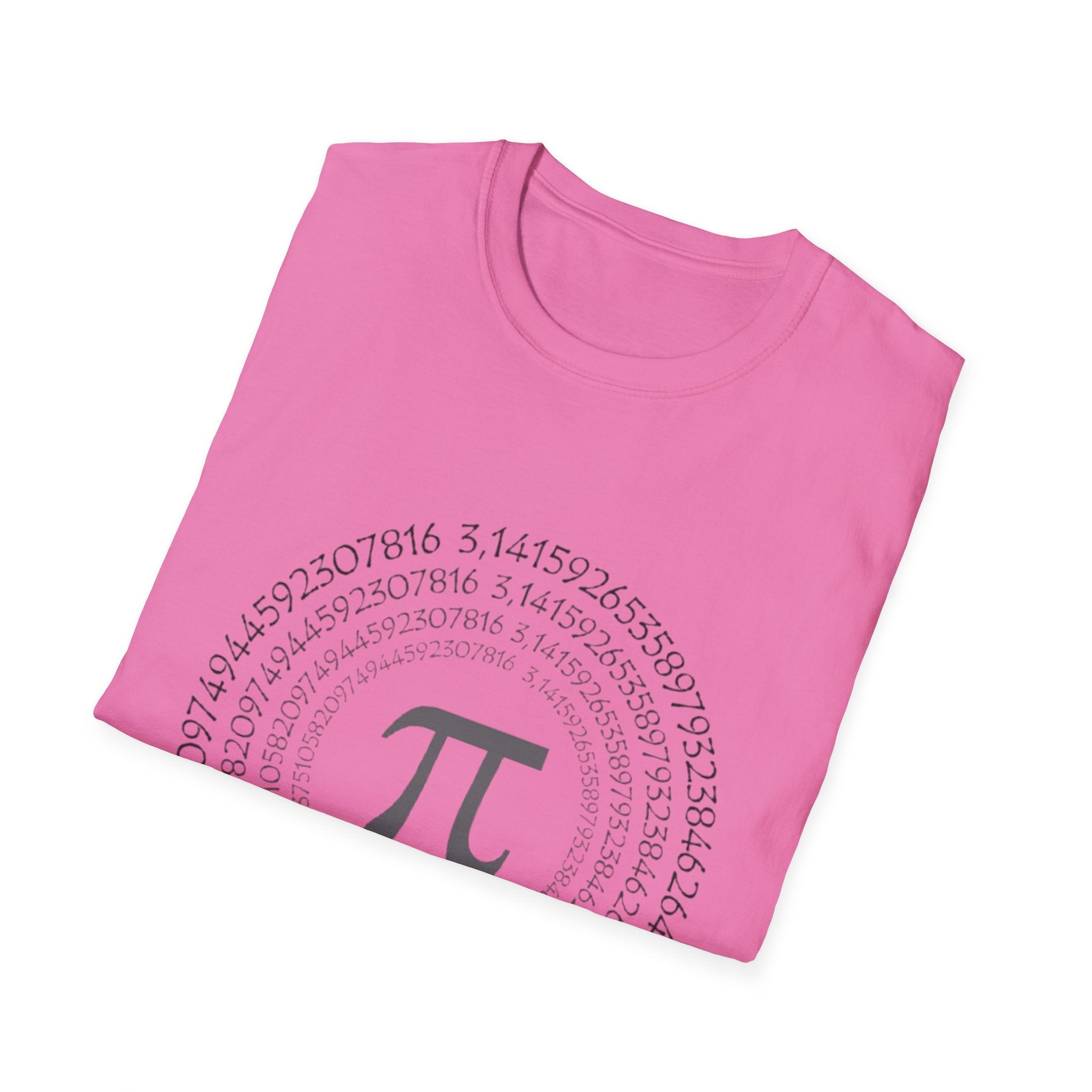 Pi Day Themed Unisex Softstyle T-Shirt