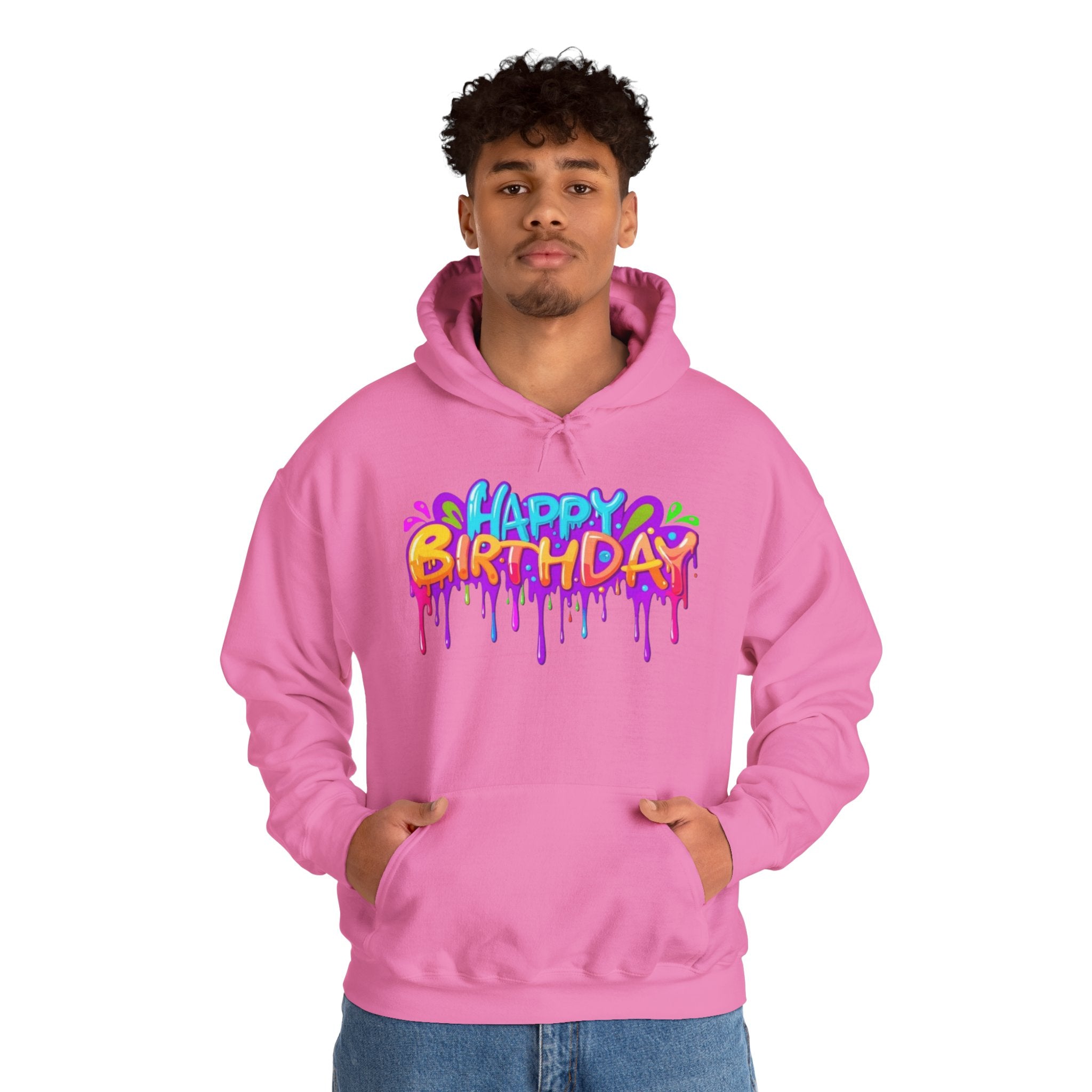 Happy Birthday Unisex Hoodie Personalize It!