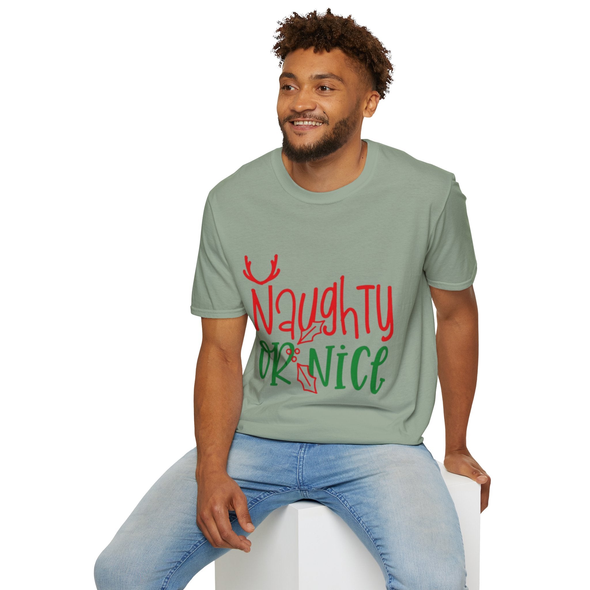 Naughty Or Nice Unisex Softstyle T-Shirt