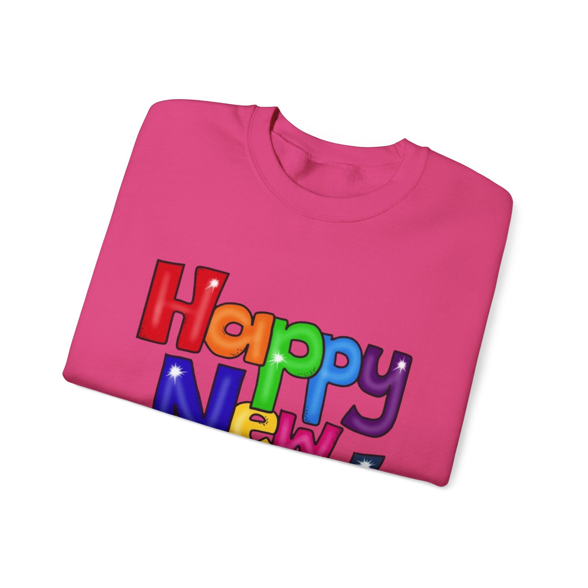 Happy New Year Unisex Heavy Blend™ Crewneck Sweatshirt