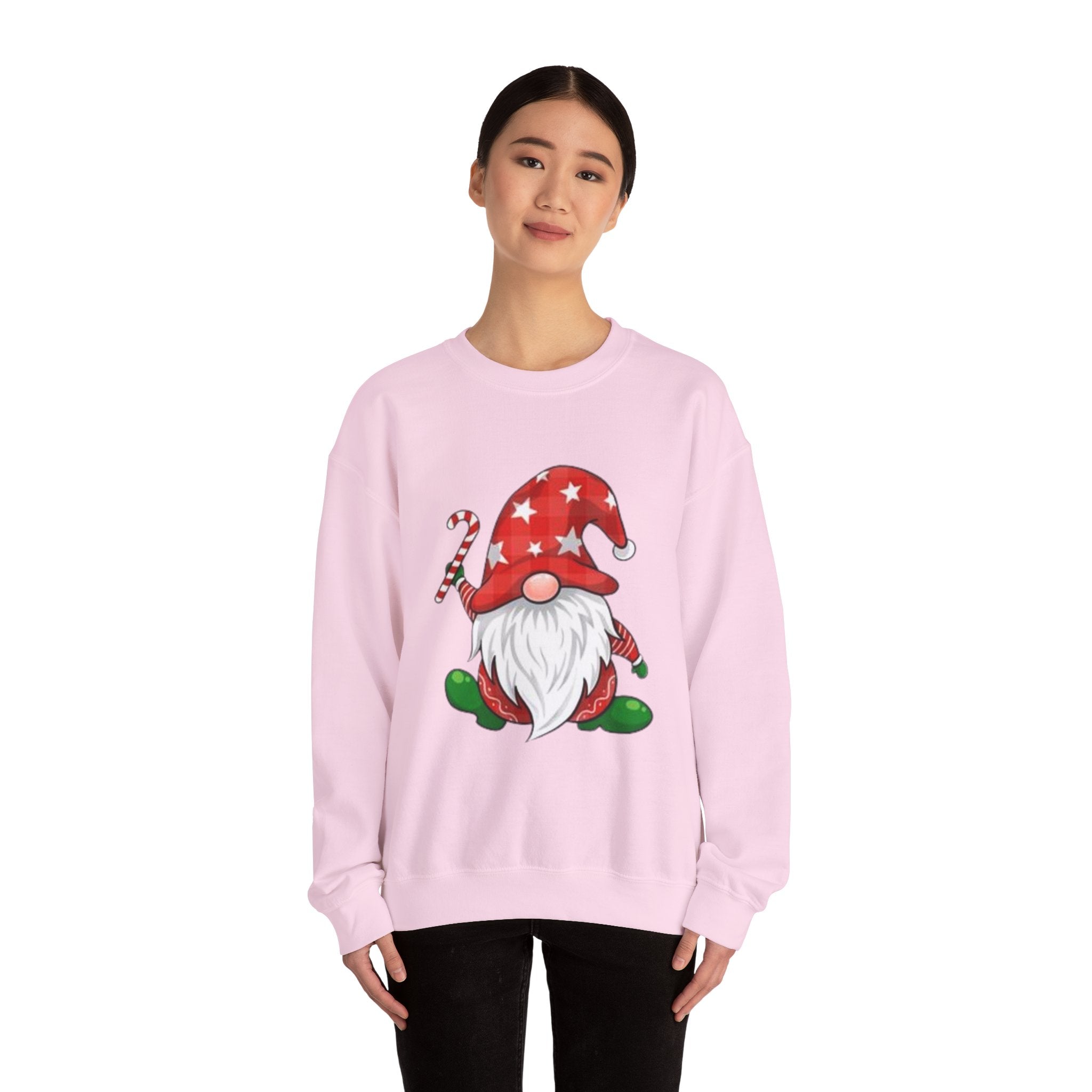 Christmas Holiday Gnome Unisex Heavy Blend™ Crewneck Sweatshirt